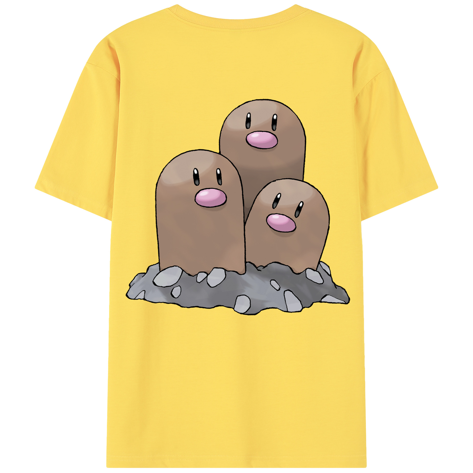 （画像用） ポケットモンスター Pokémon 綿100％半袖Tシャツ（背面プリント）