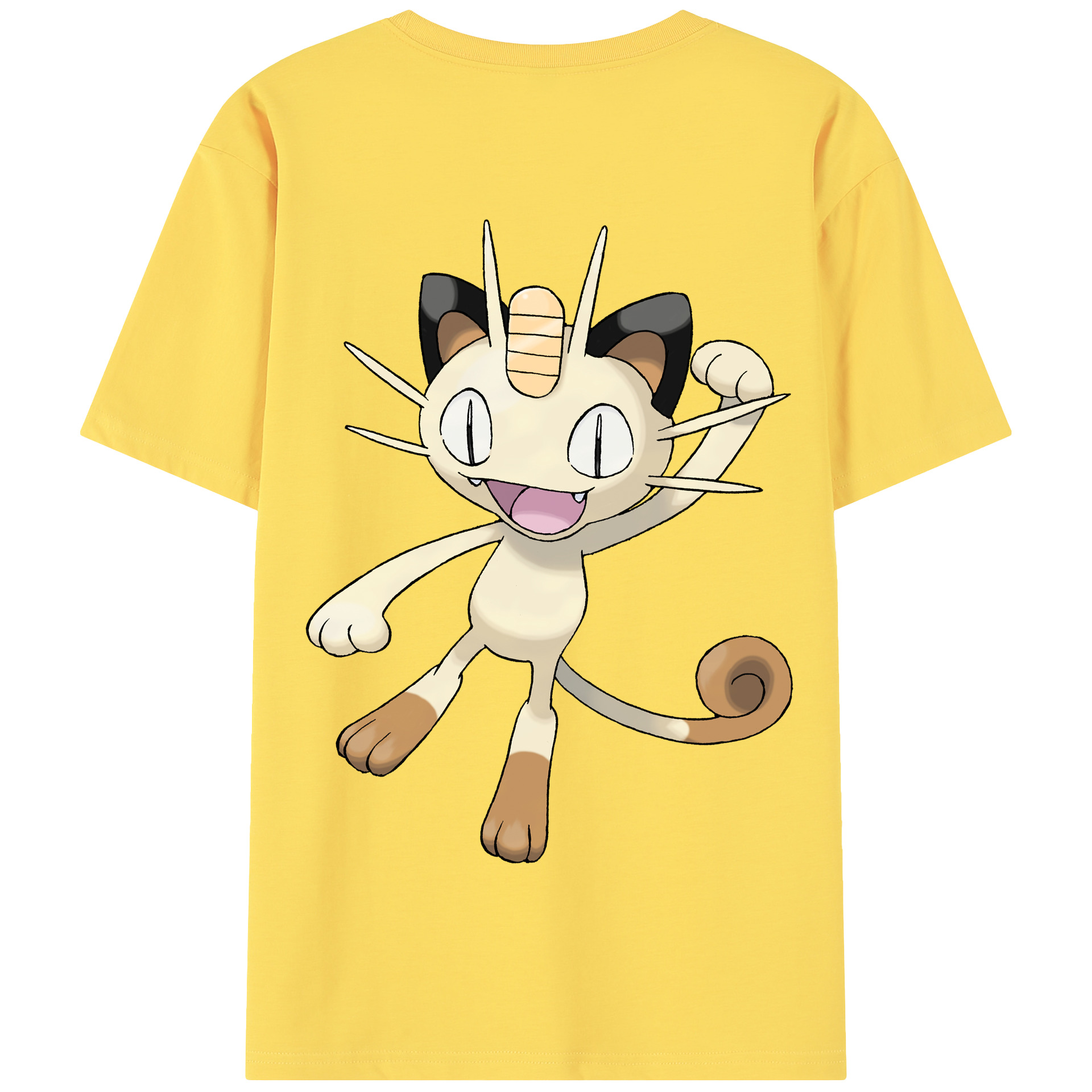 （画像用） ポケットモンスター Pokémon 綿100％半袖Tシャツ（背面プリント）