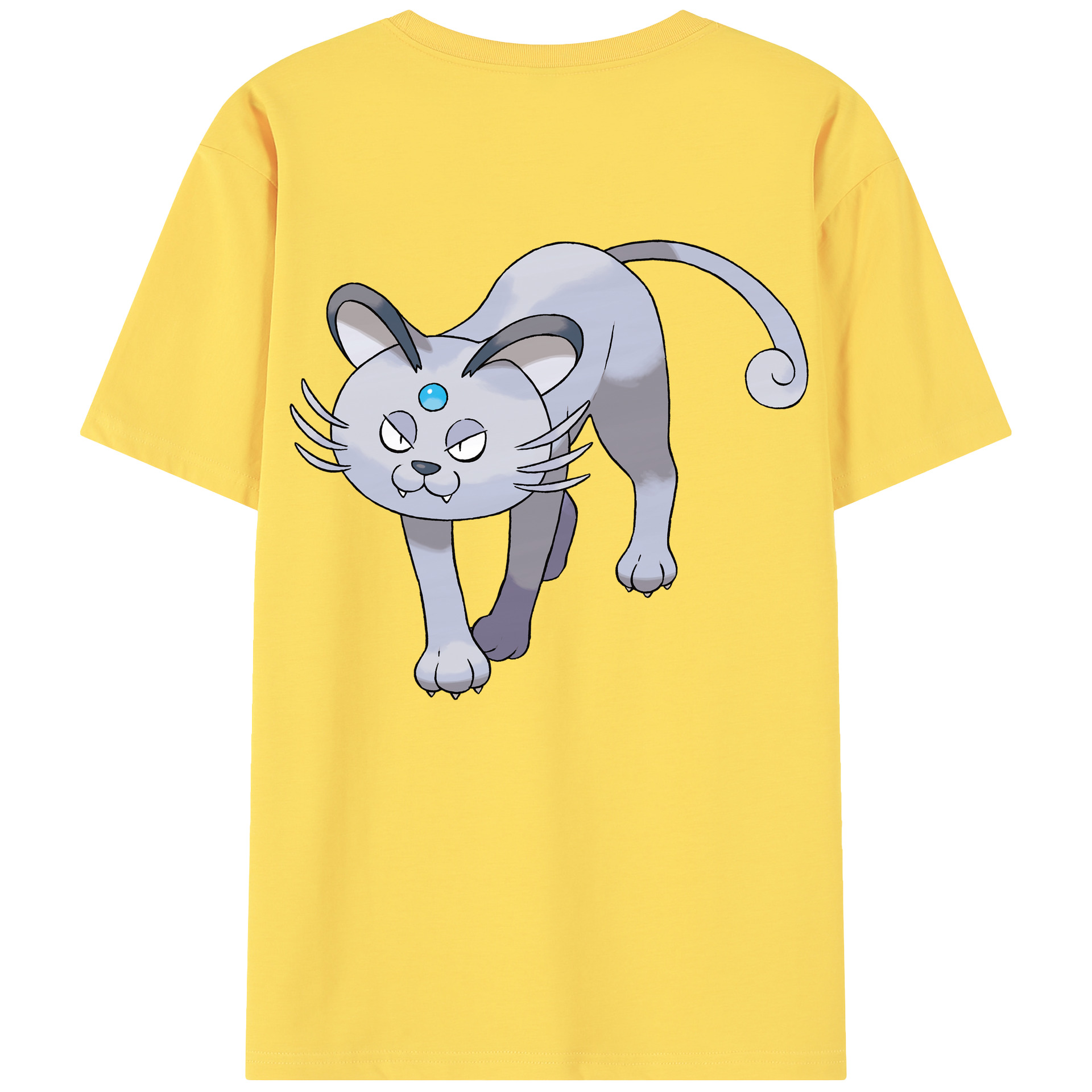 （画像用） ポケットモンスター Pokémon 綿100％半袖Tシャツ（背面プリント）