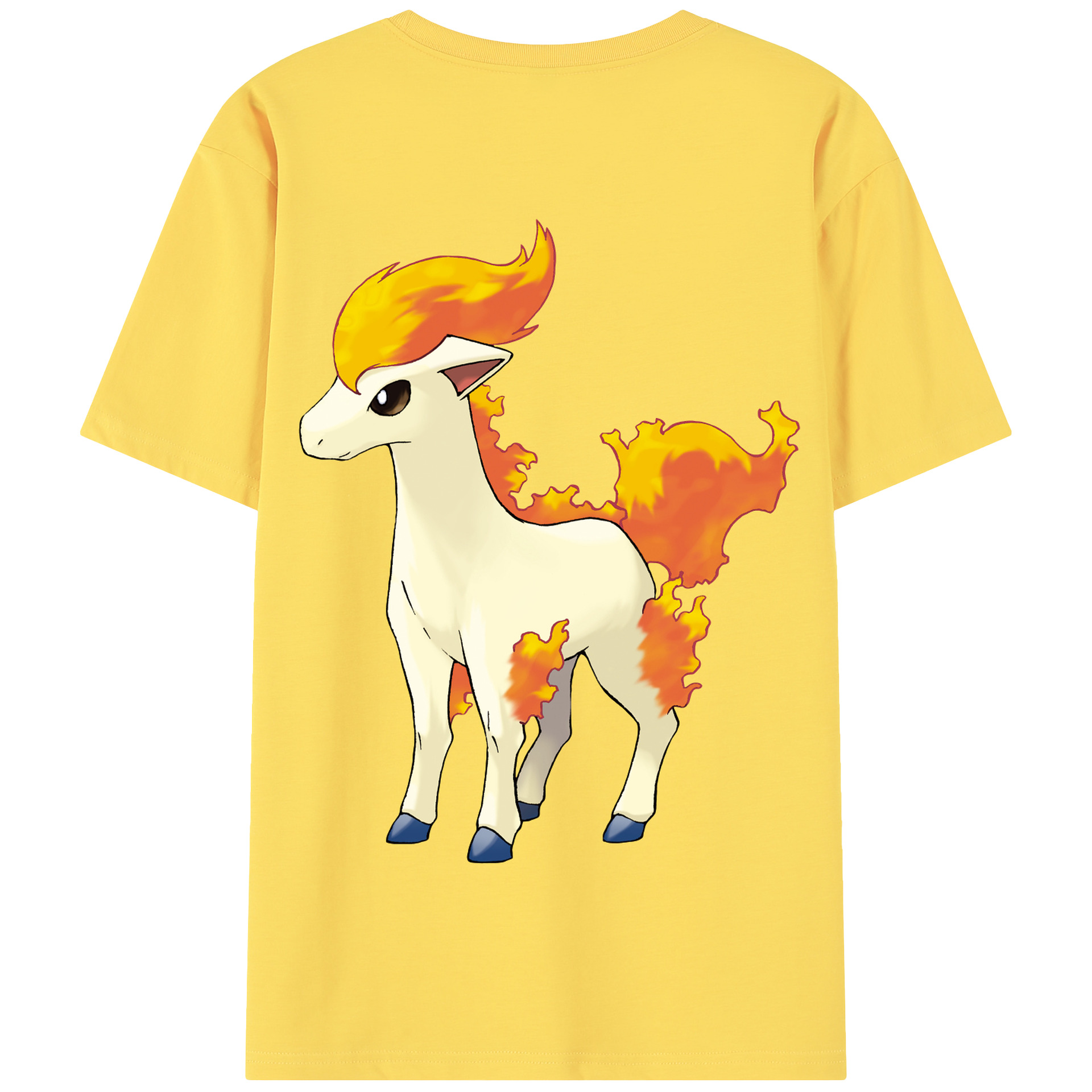 （画像用） ポケットモンスター Pokémon 綿100％半袖Tシャツ（背面プリント）