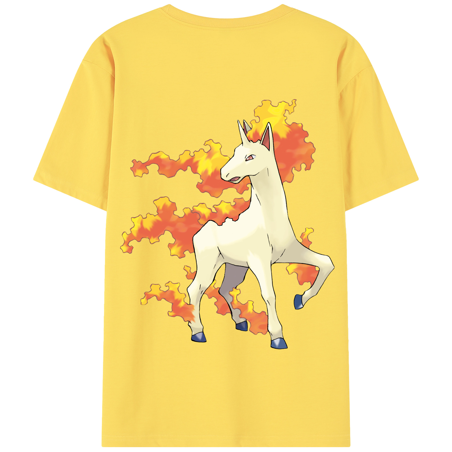 （画像用） ポケットモンスター Pokémon 綿100％半袖Tシャツ（背面プリント）