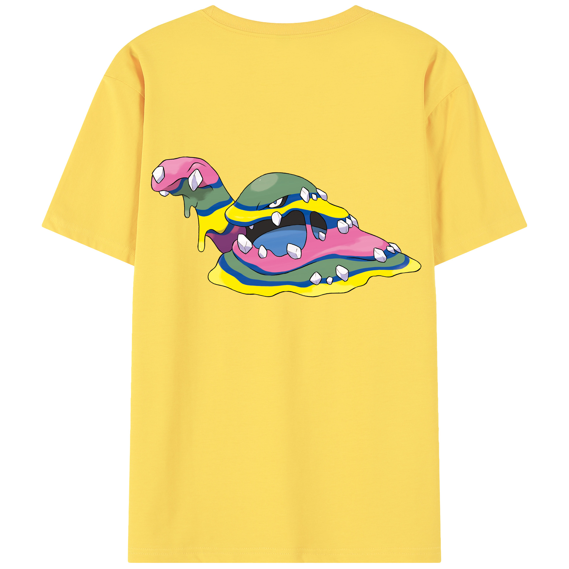（画像用） ポケットモンスター Pokémon 綿100％半袖Tシャツ（背面プリント）
