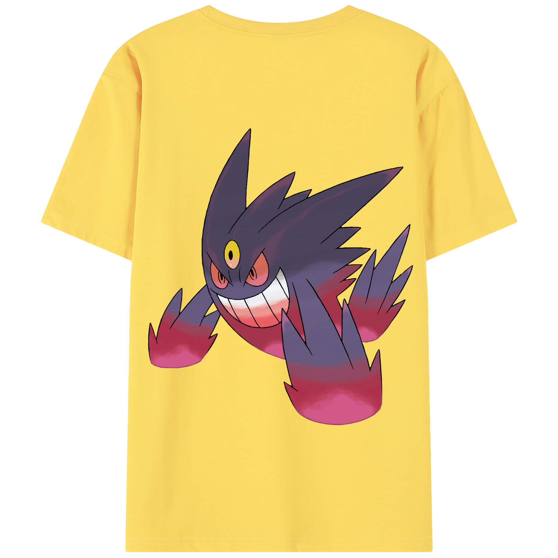 （画像用） ポケットモンスター Pokémon 綿100％半袖Tシャツ（背面プリント）