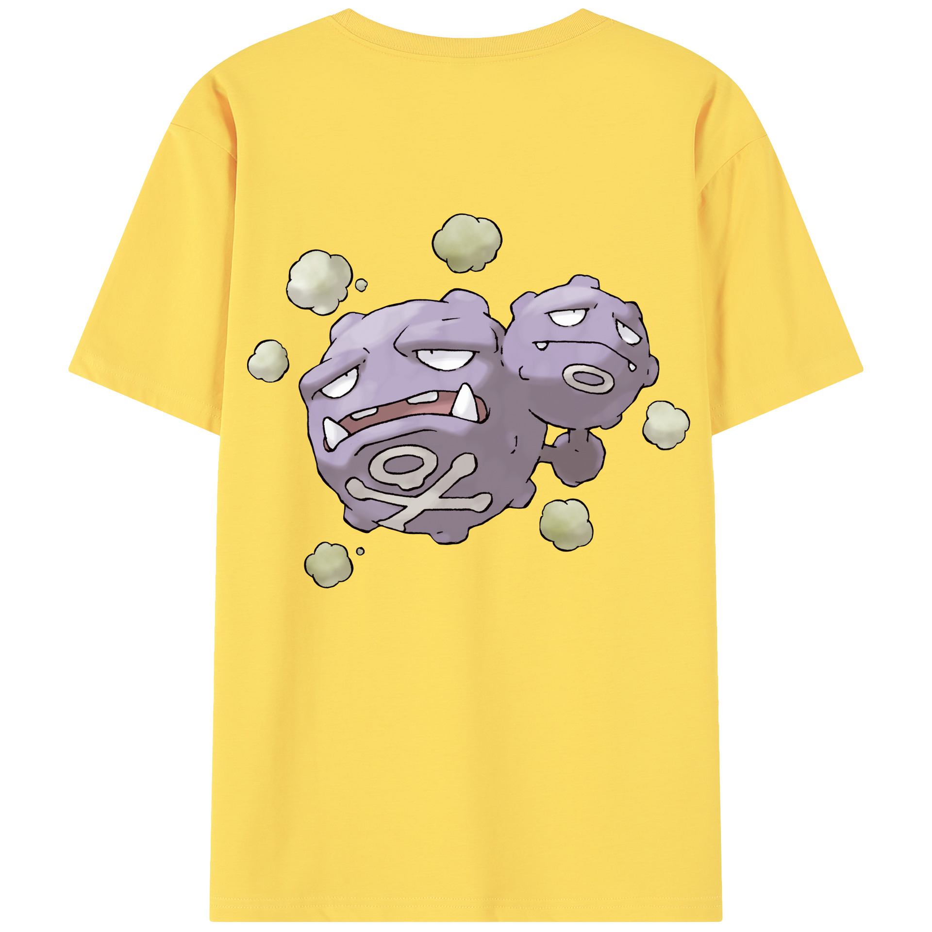 （画像用） ポケットモンスター Pokémon 綿100％半袖Tシャツ（背面プリント）