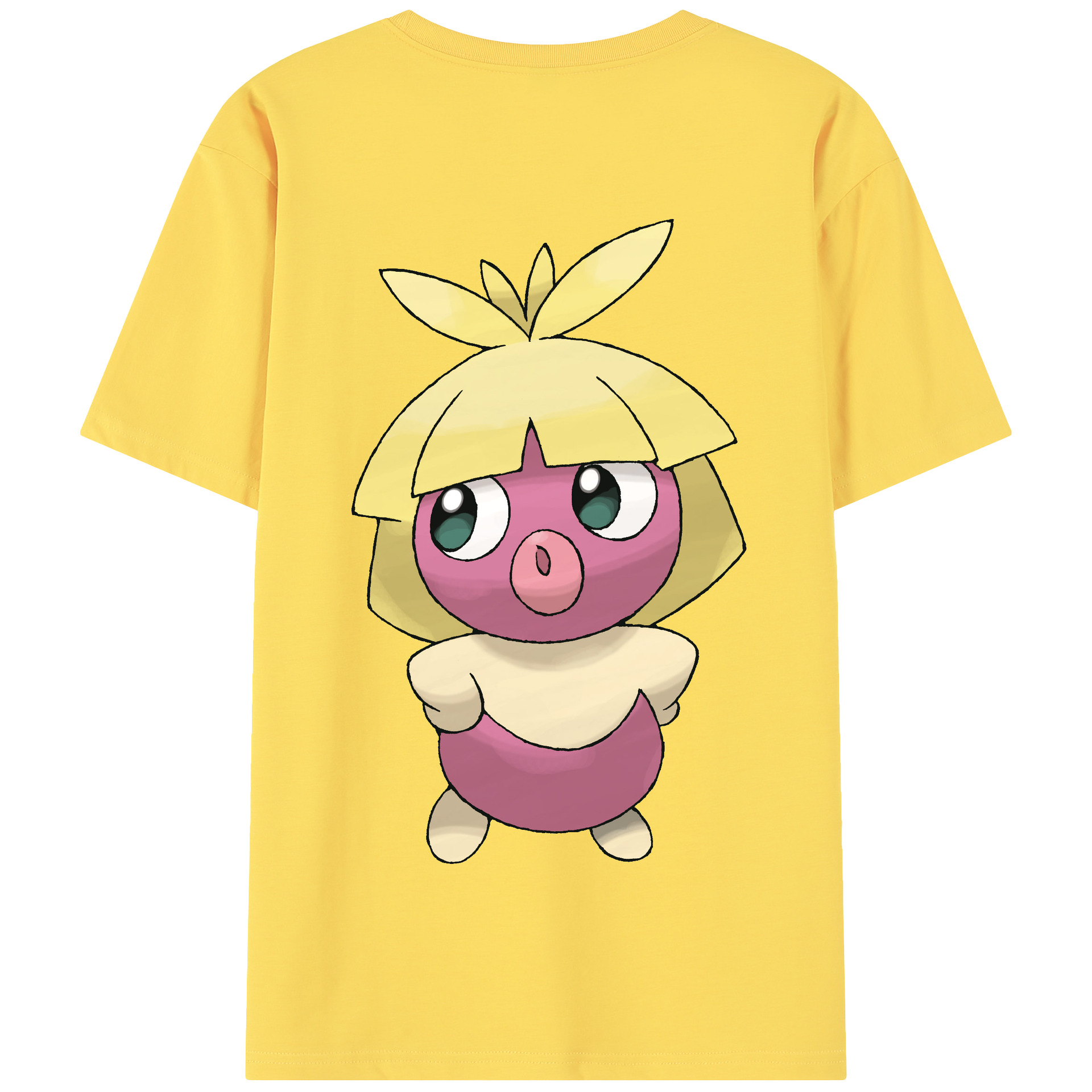 （画像用） ポケットモンスター Pokémon 綿100％半袖Tシャツ（背面プリント）