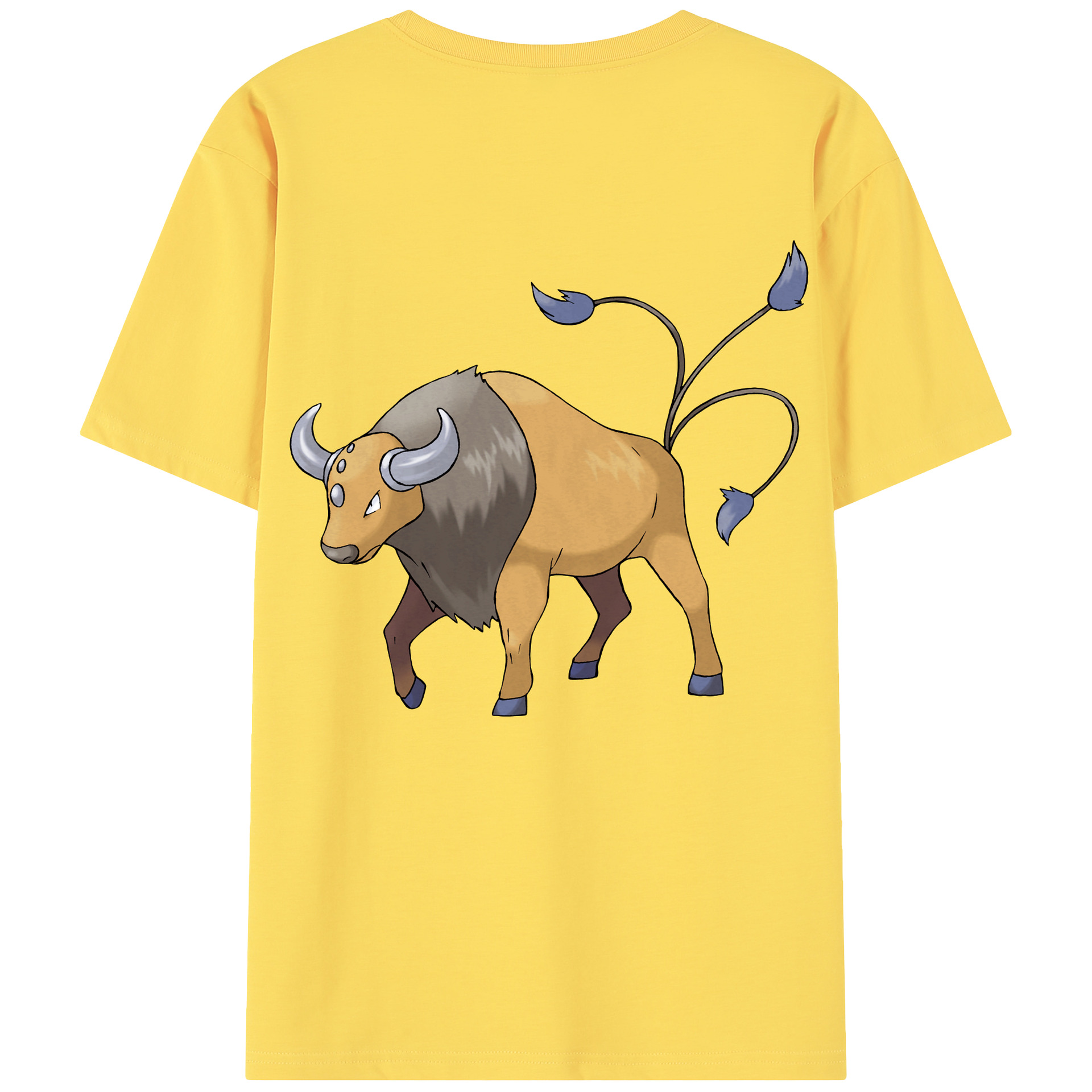 （画像用） ポケットモンスター Pokémon 綿100％半袖Tシャツ（背面プリント）