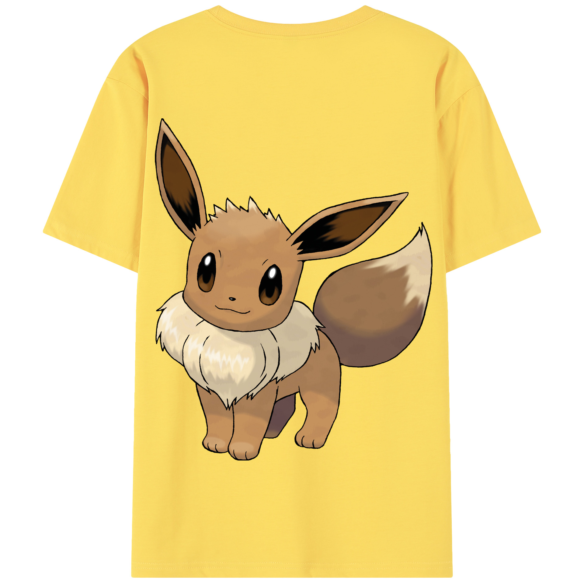（画像用） ポケットモンスター Pokémon 綿100％半袖Tシャツ（背面プリント）