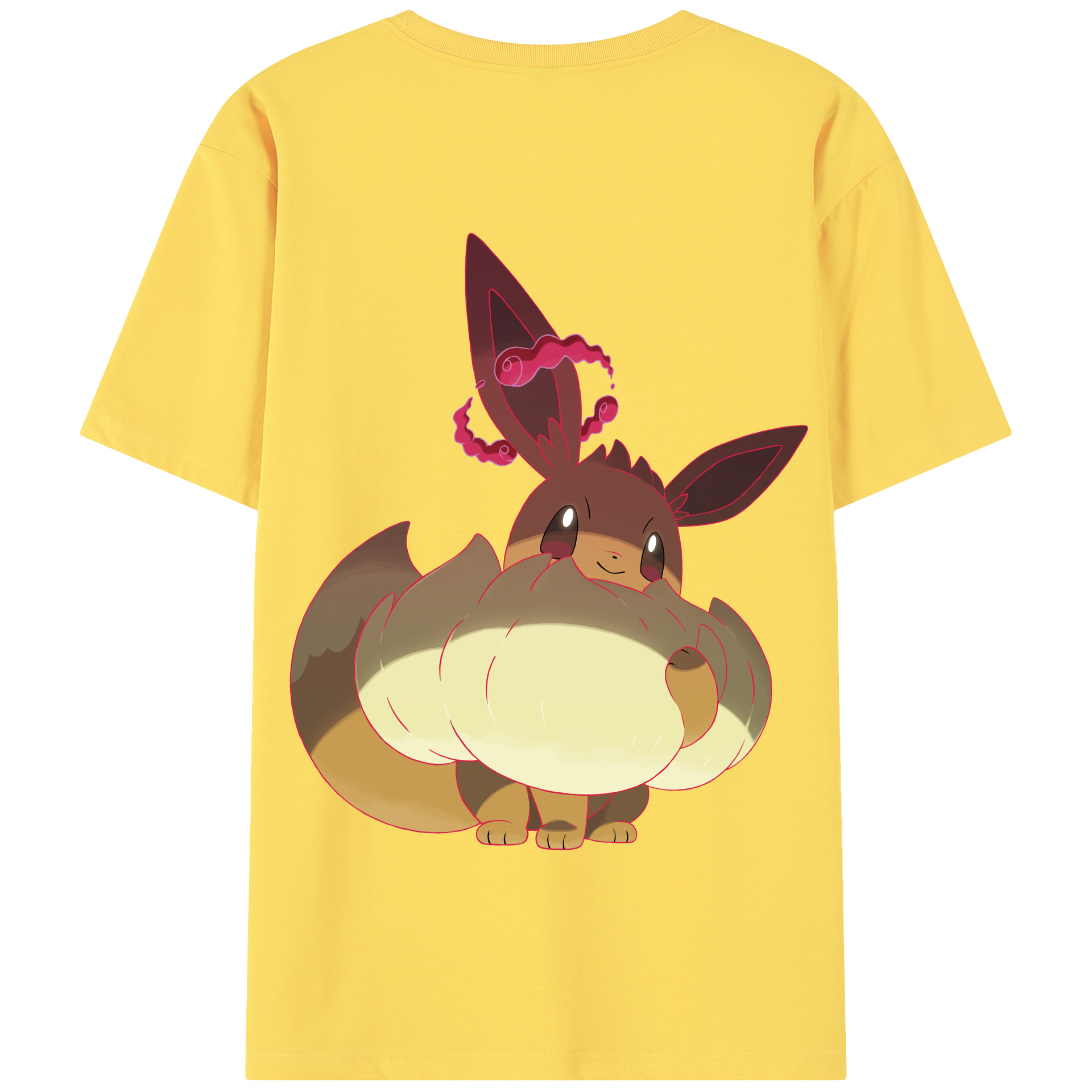 （画像用） ポケットモンスター Pokémon 綿100％半袖Tシャツ（背面プリント）