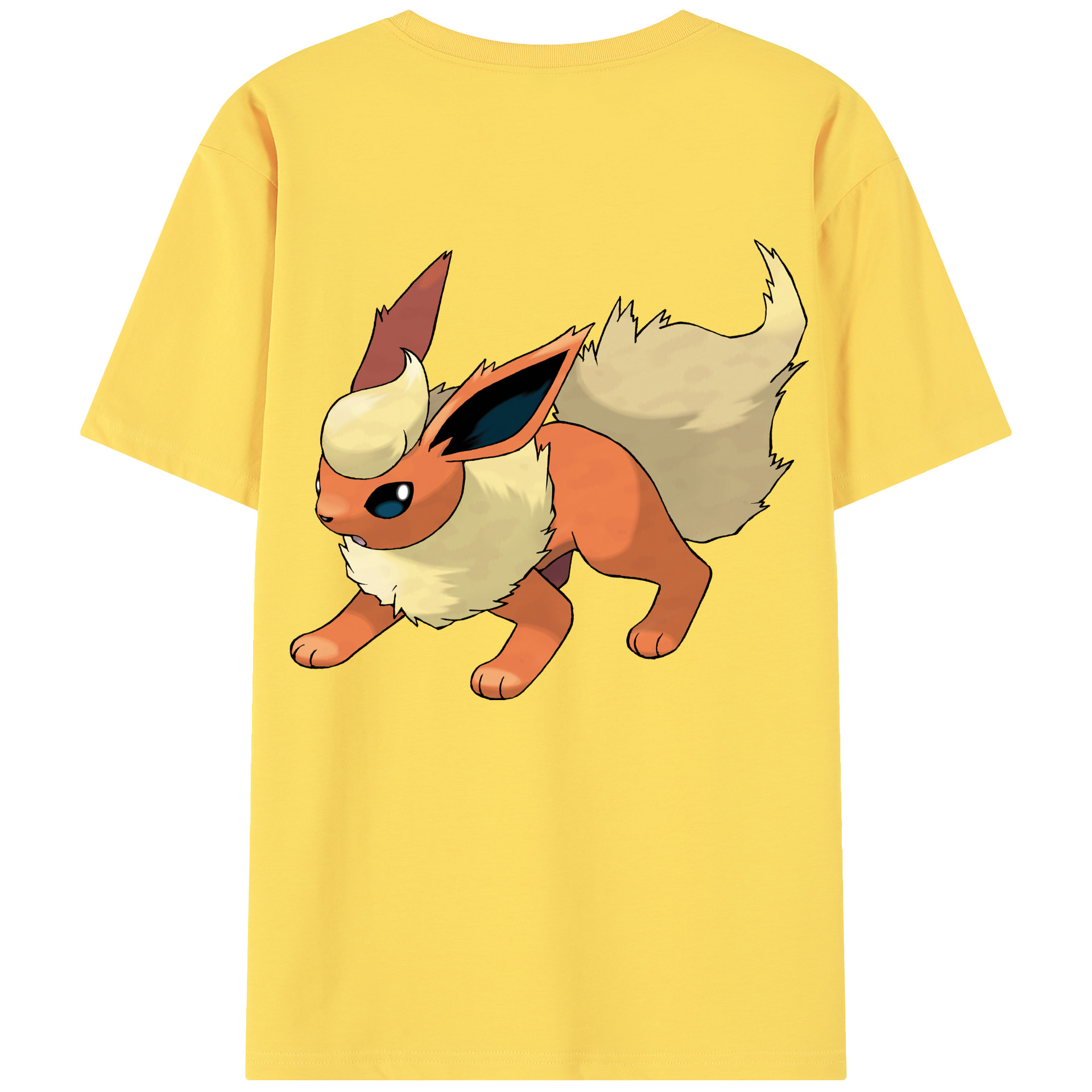 （画像用） ポケットモンスター Pokémon 綿100％半袖Tシャツ（背面プリント）
