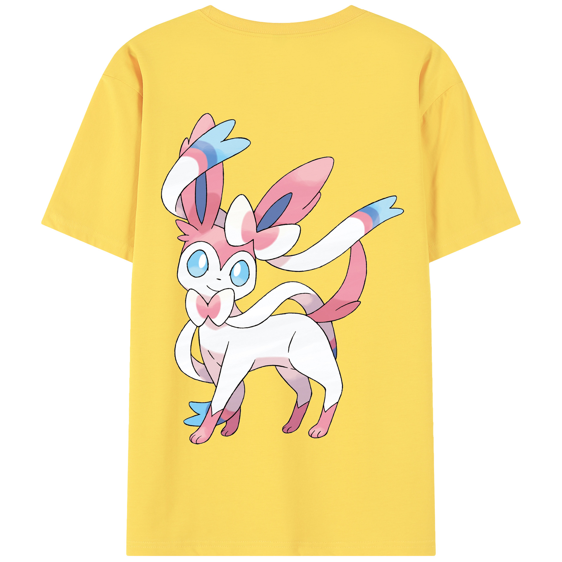（画像用） ポケットモンスター Pokémon 綿100％半袖Tシャツ（背面プリント）