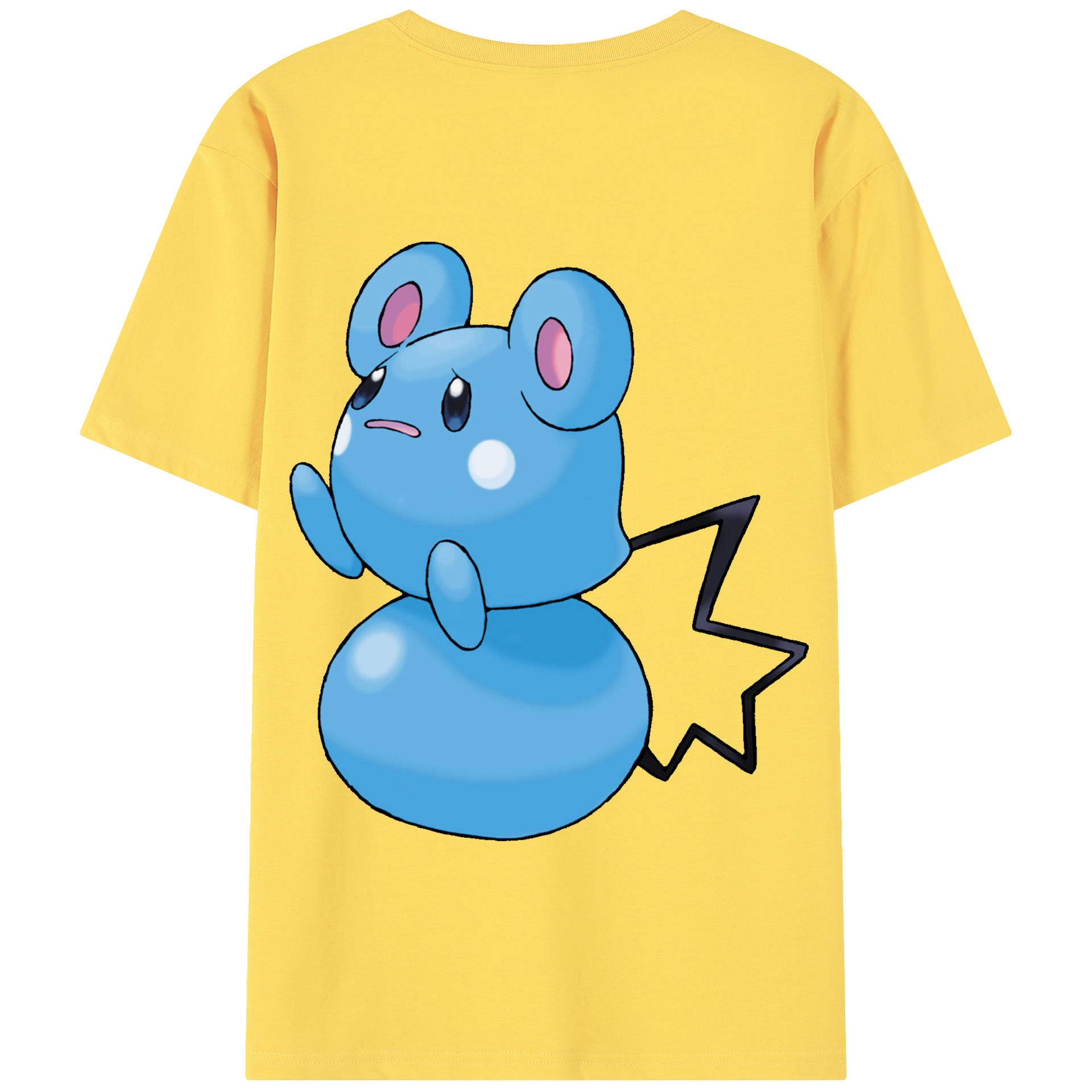 （画像用） ポケットモンスター Pokémon 綿100％半袖Tシャツ（背面プリント）