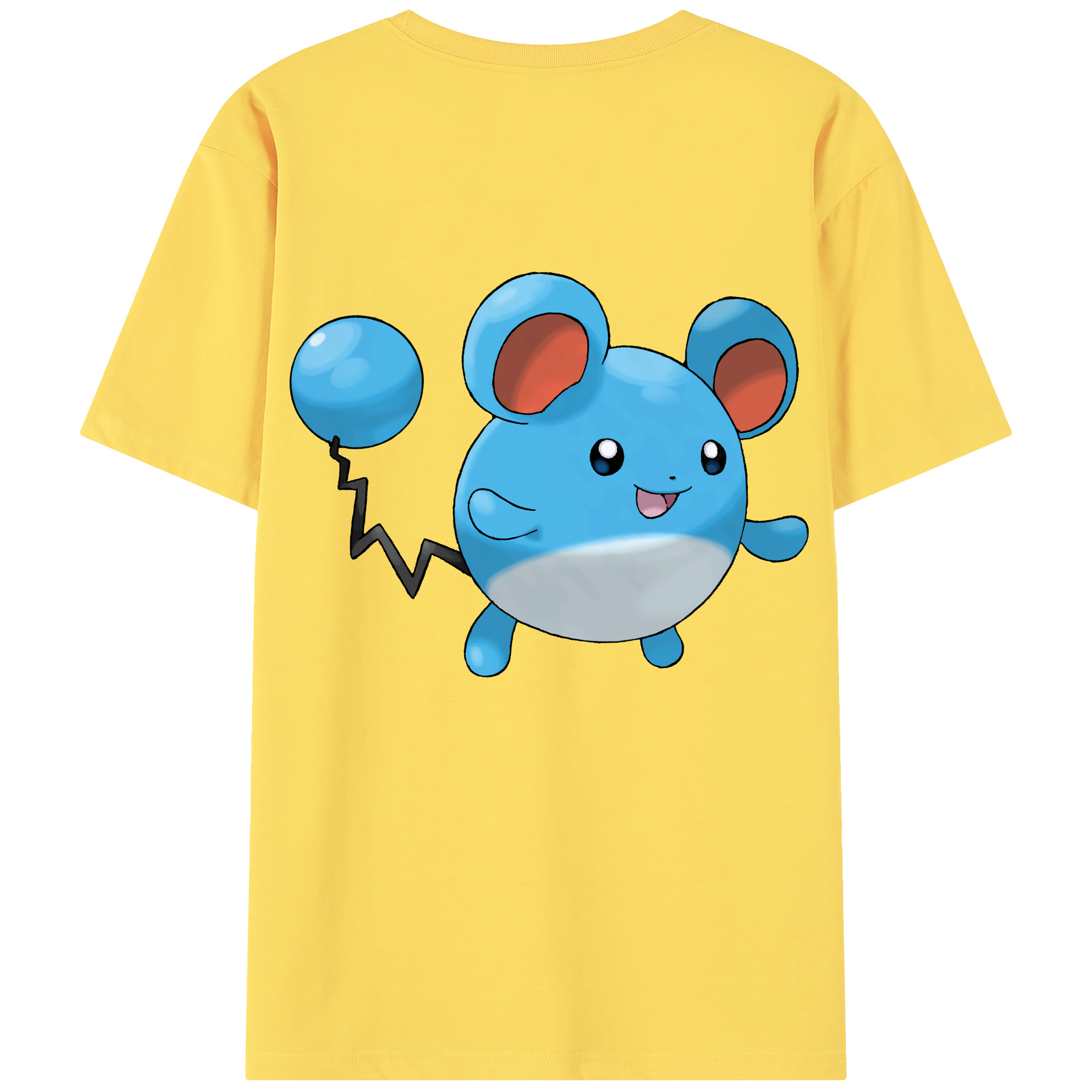 （画像用） ポケットモンスター Pokémon 綿100％半袖Tシャツ（背面プリント）
