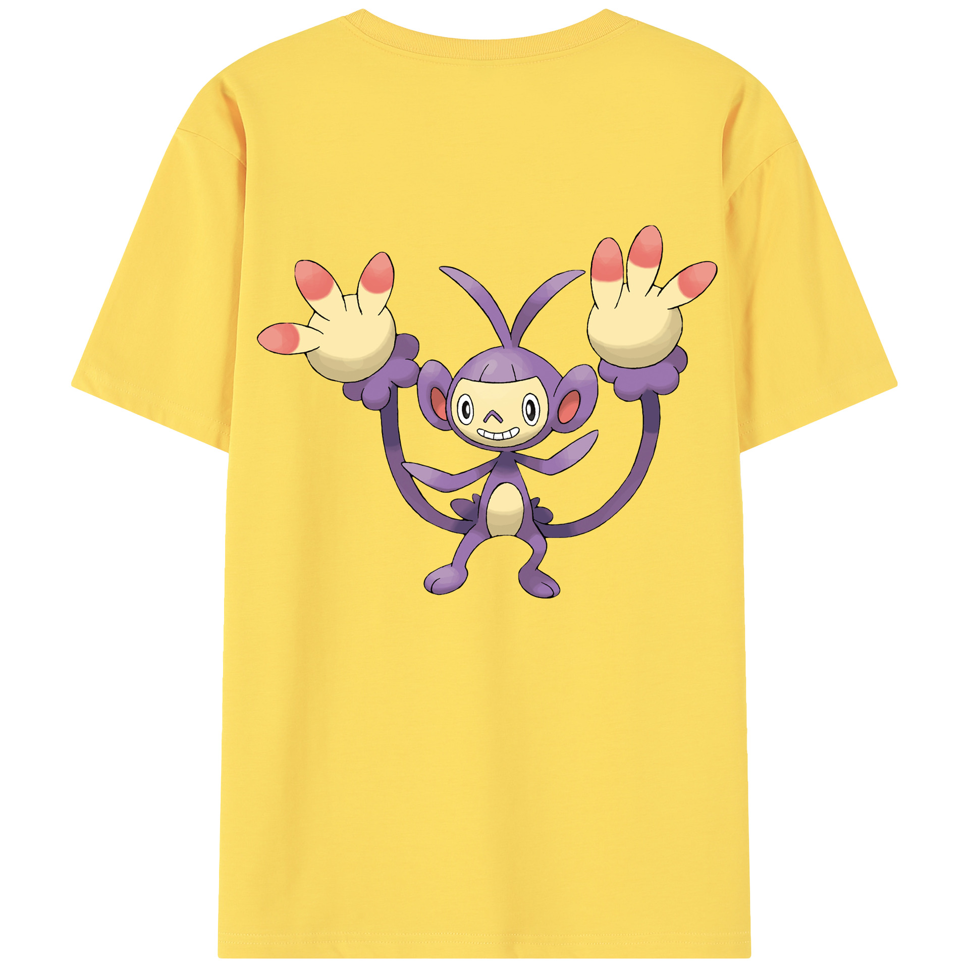 （画像用） ポケットモンスター Pokémon 綿100％半袖Tシャツ（背面プリント）