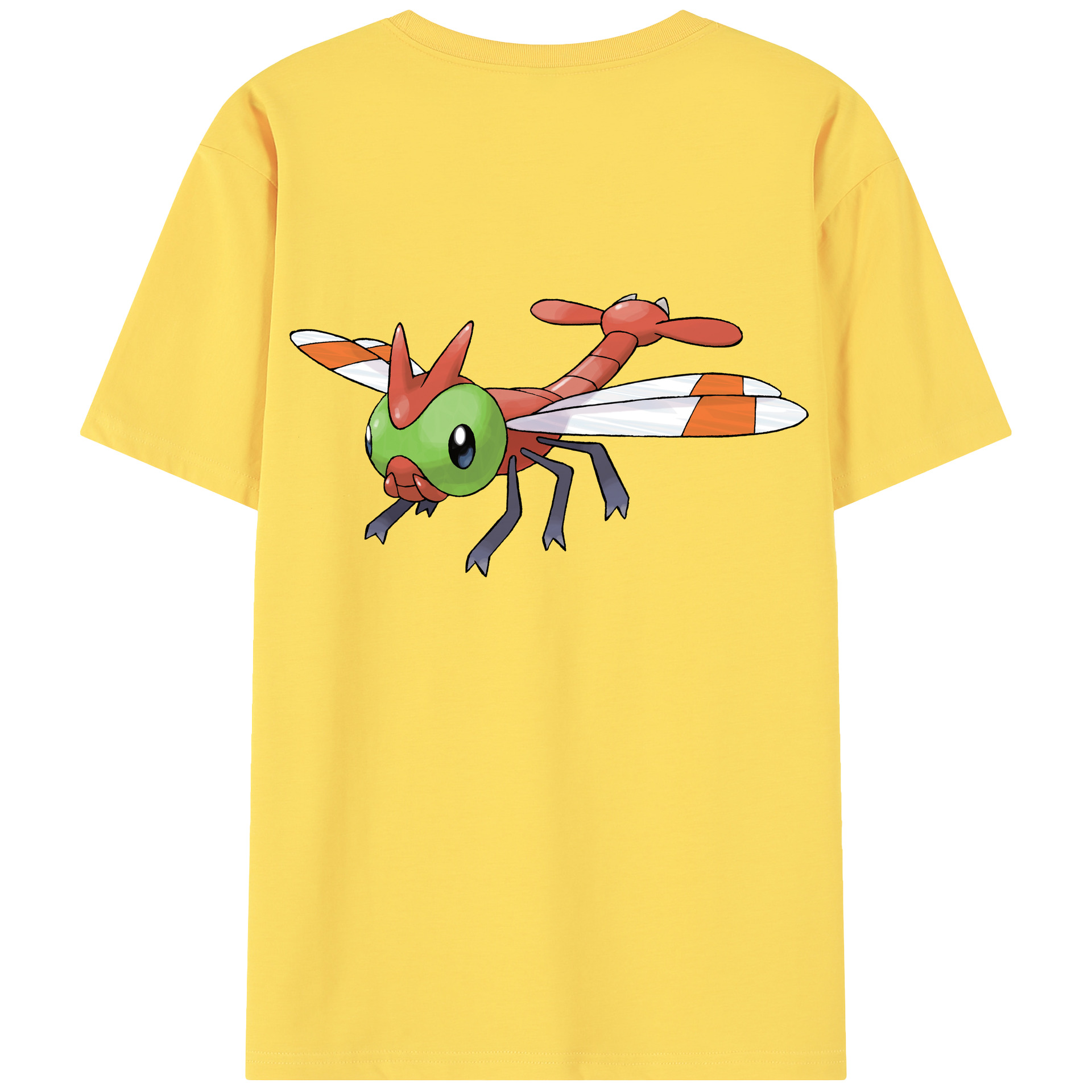 （画像用） ポケットモンスター Pokémon 綿100％半袖Tシャツ（背面プリント）