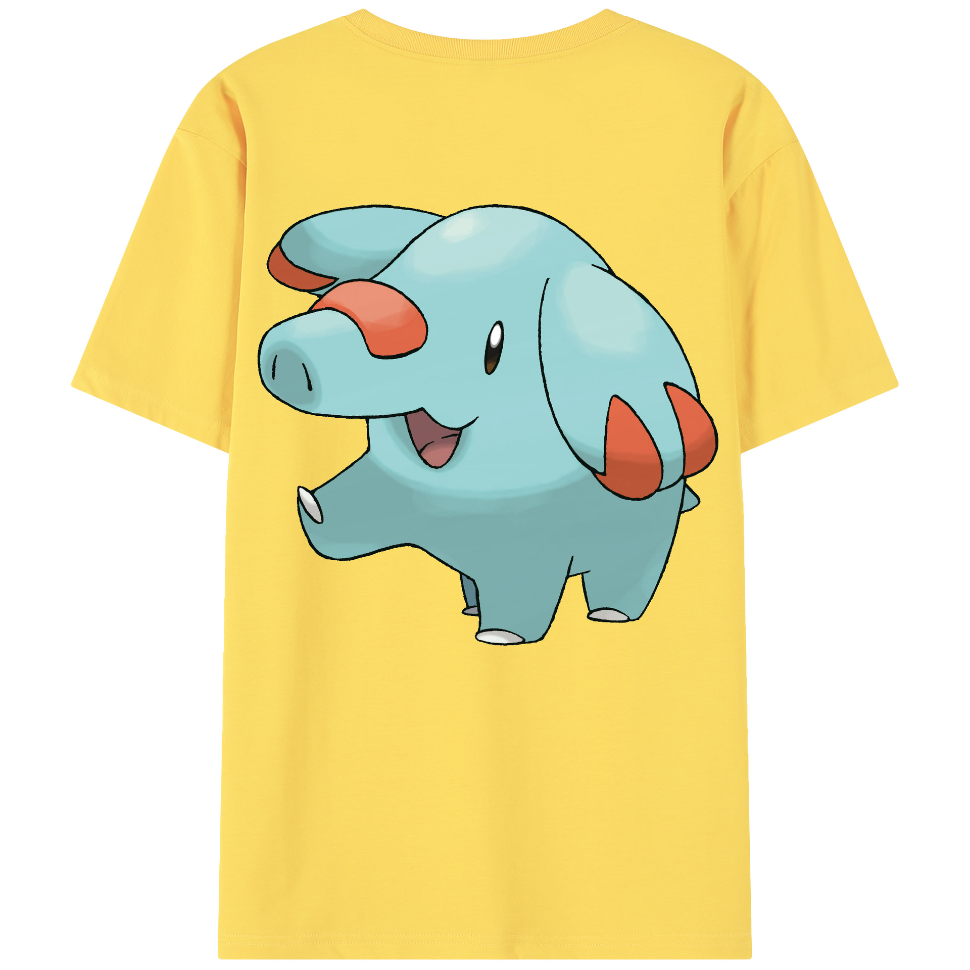 （画像用） ポケットモンスター Pokémon 綿100％半袖Tシャツ（背面プリント）
