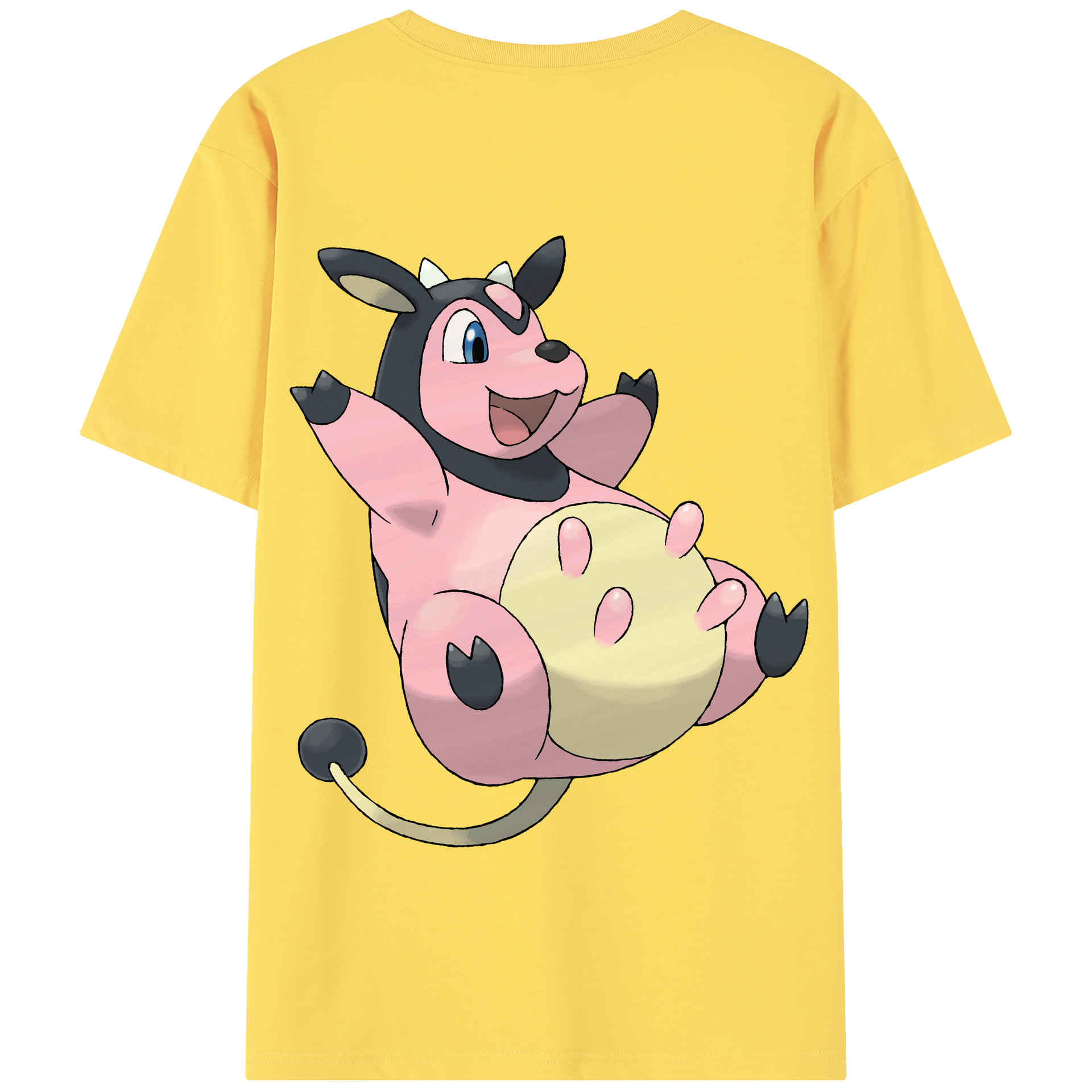 （画像用） ポケットモンスター Pokémon 綿100％半袖Tシャツ（背面プリント）