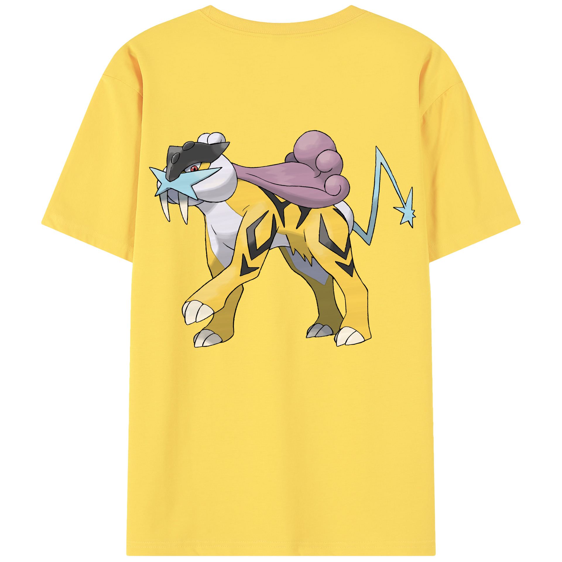 （画像用） ポケットモンスター Pokémon 綿100％半袖Tシャツ（背面プリント）