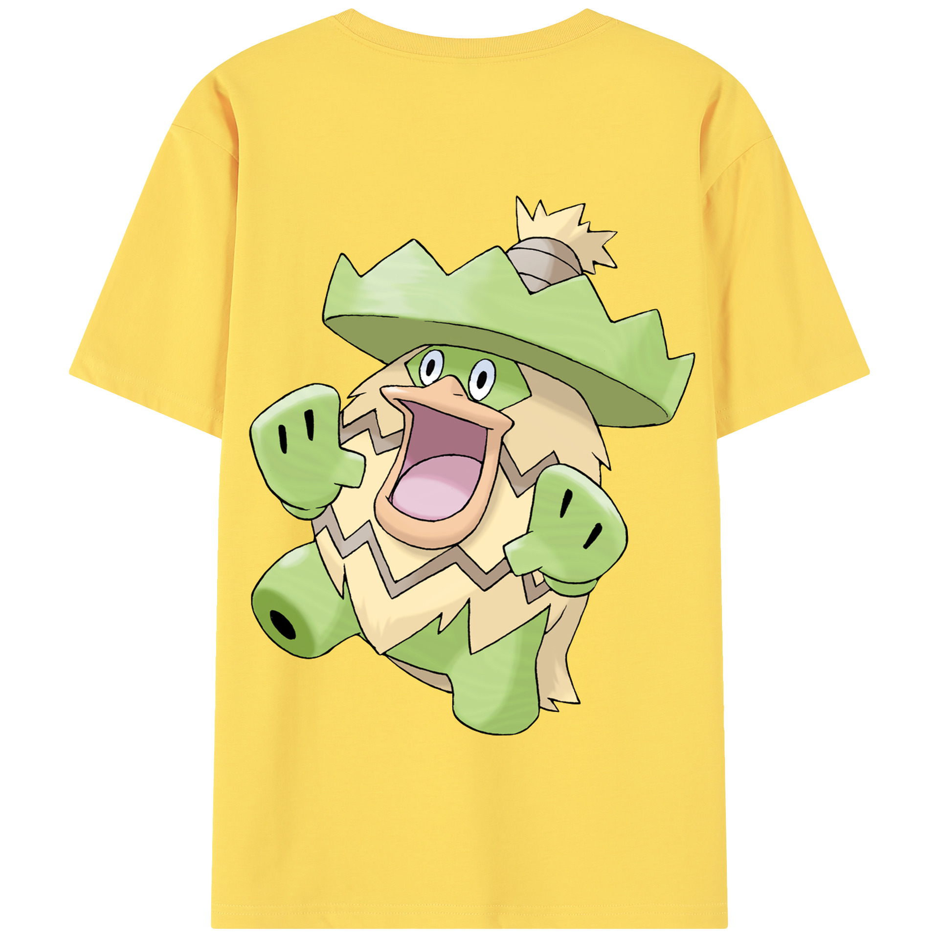 （画像用） ポケットモンスター Pokémon 綿100％半袖Tシャツ（背面プリント）
