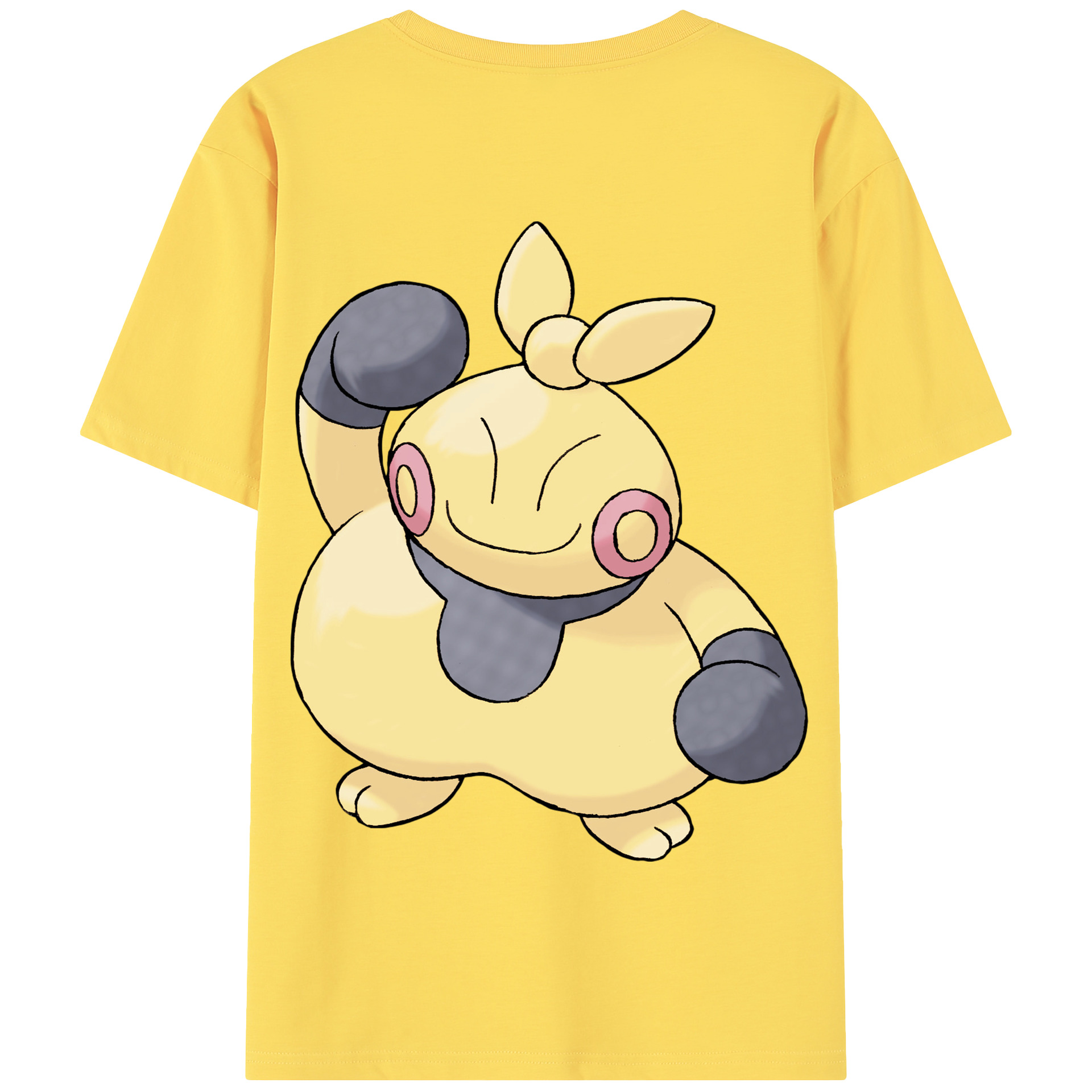 （画像用） ポケットモンスター Pokémon 綿100％半袖Tシャツ（背面プリント）
