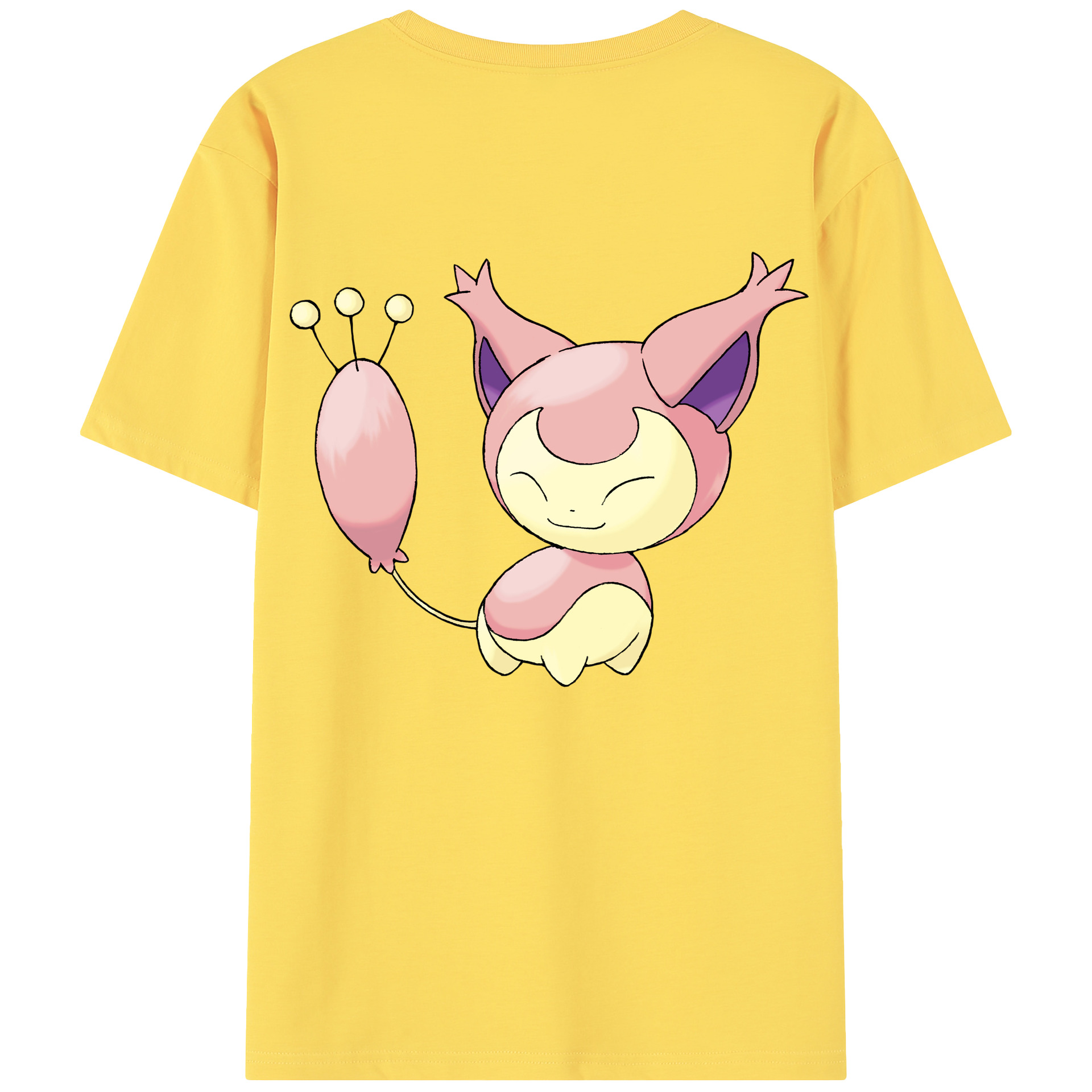 （画像用） ポケットモンスター Pokémon 綿100％半袖Tシャツ（背面プリント）