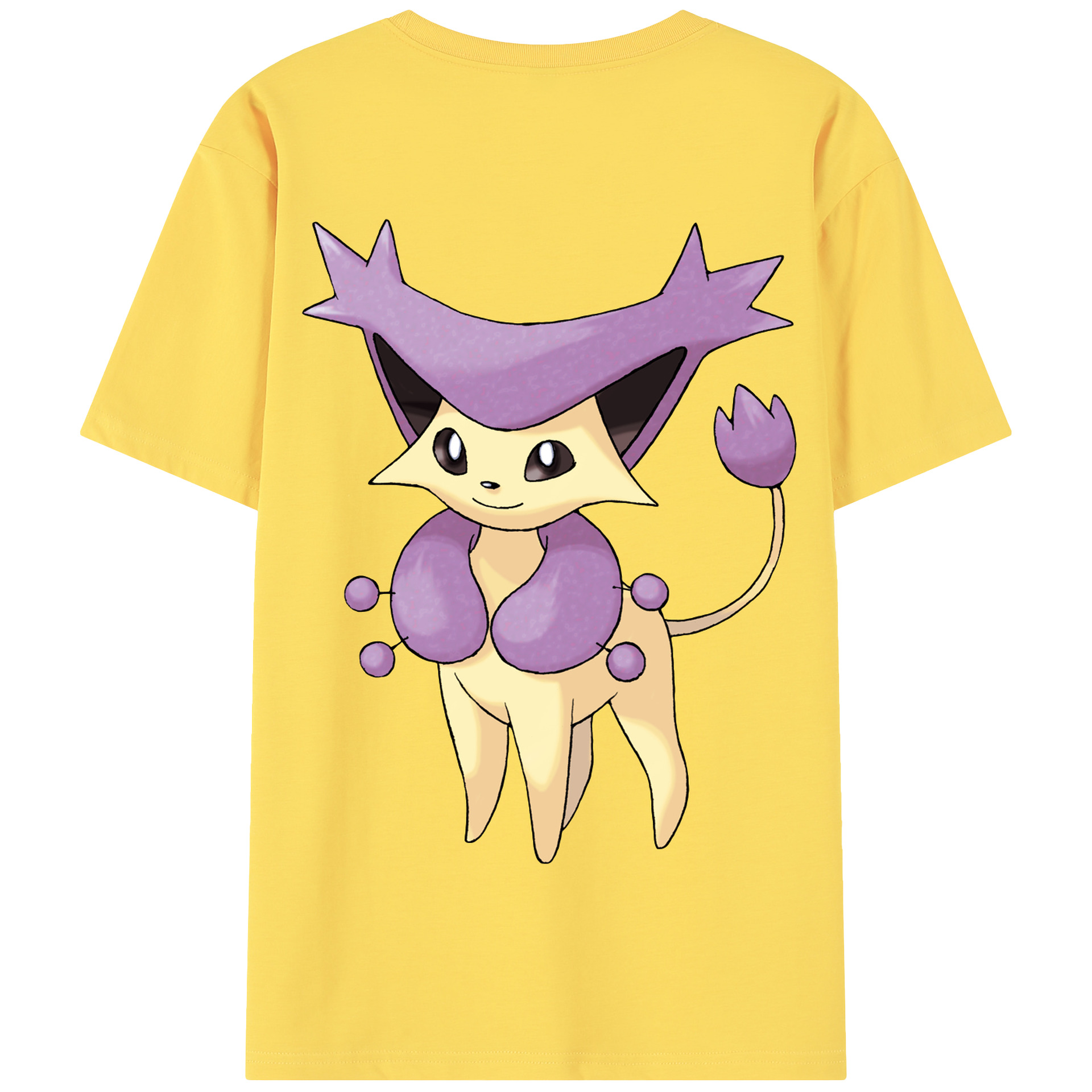 （画像用） ポケットモンスター Pokémon 綿100％半袖Tシャツ（背面プリント）