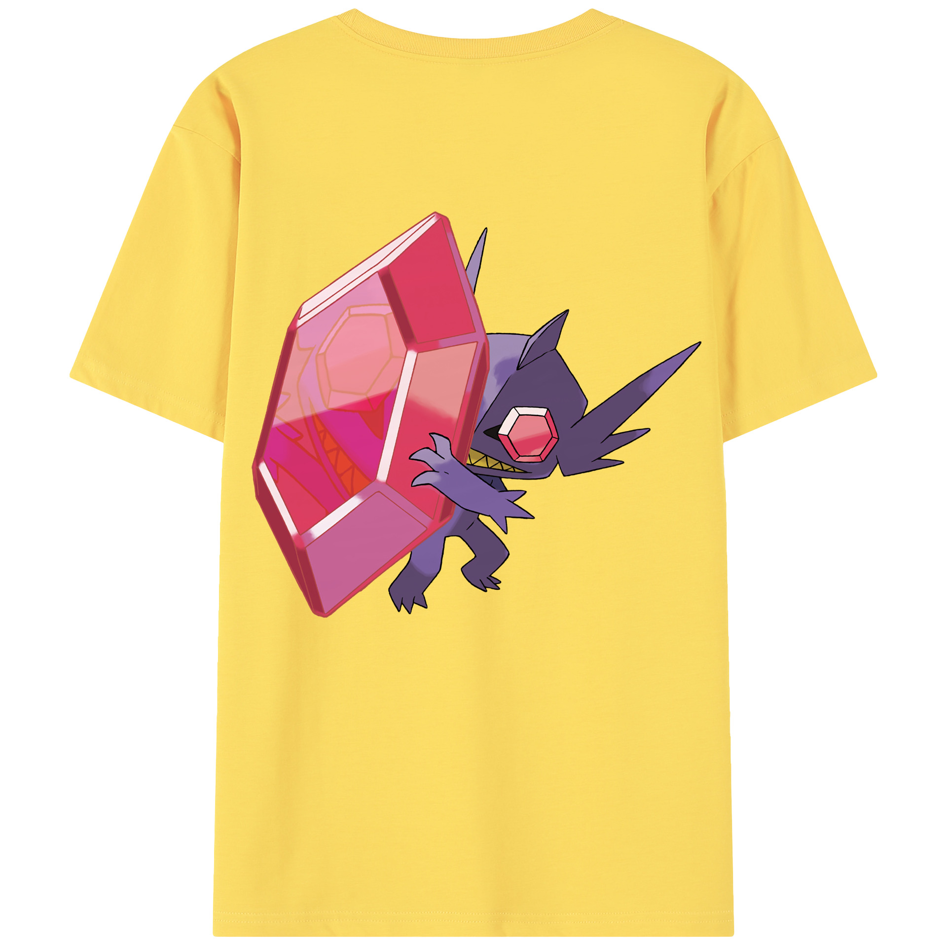 （画像用） ポケットモンスター Pokémon 綿100％半袖Tシャツ（背面プリント）