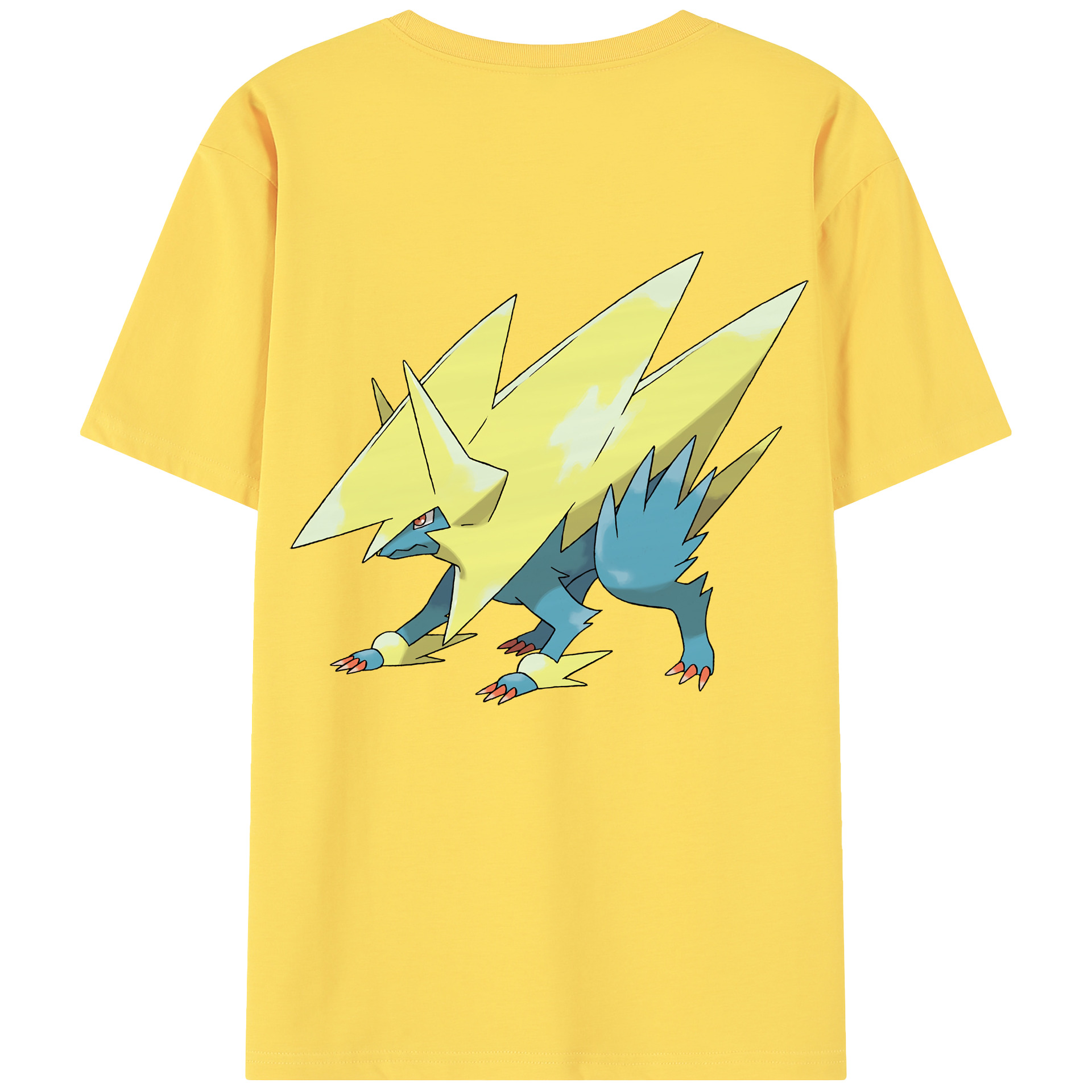 （画像用） ポケットモンスター Pokémon 綿100％半袖Tシャツ（背面プリント）