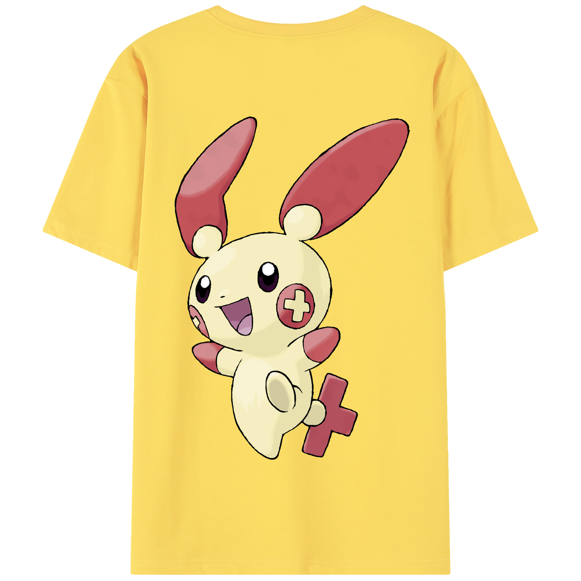 （画像用） ポケットモンスター Pokémon 綿100％半袖Tシャツ（背面プリント）