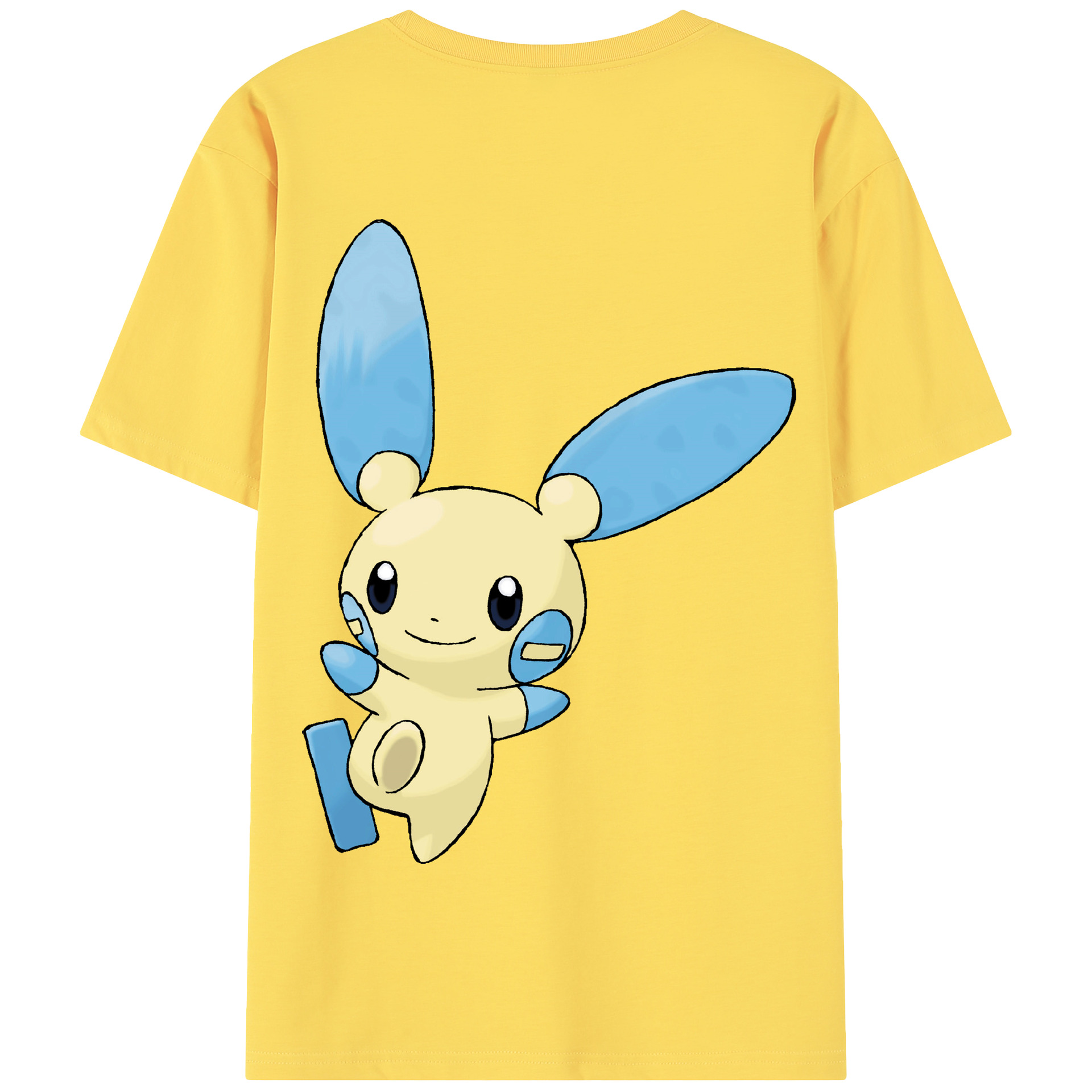 （画像用） ポケットモンスター Pokémon 綿100％半袖Tシャツ（背面プリント）
