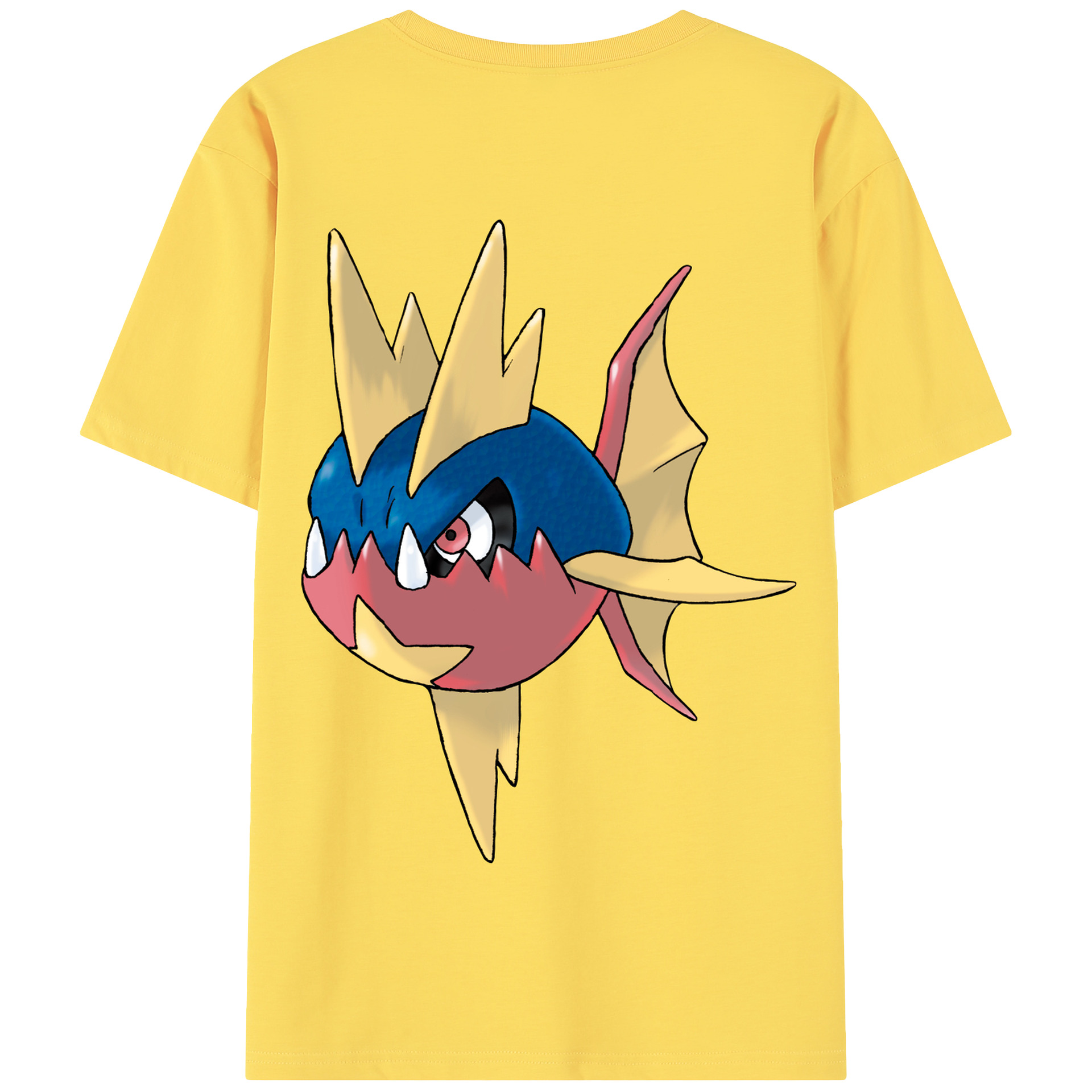 （画像用） ポケットモンスター Pokémon 綿100％半袖Tシャツ（背面プリント）
