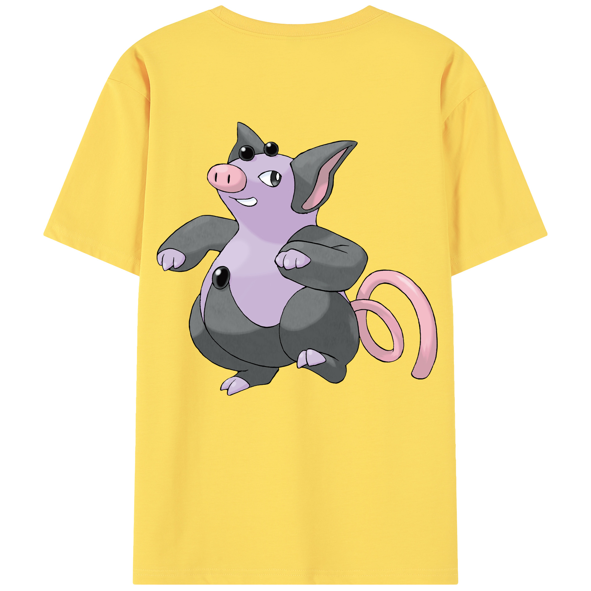 （画像用） ポケットモンスター Pokémon 綿100％半袖Tシャツ（背面プリント）