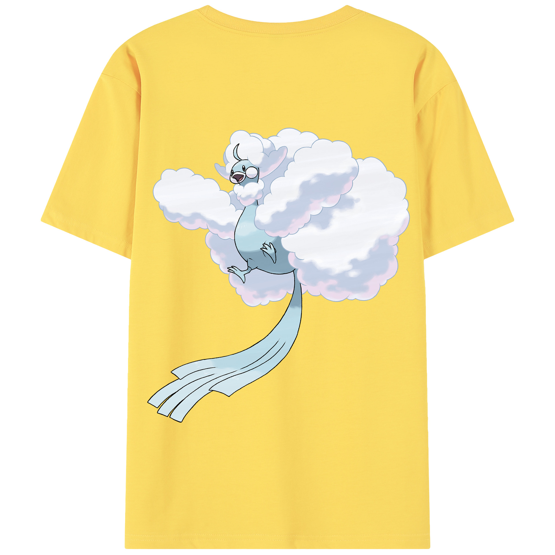 （画像用） ポケットモンスター Pokémon 綿100％半袖Tシャツ（背面プリント）