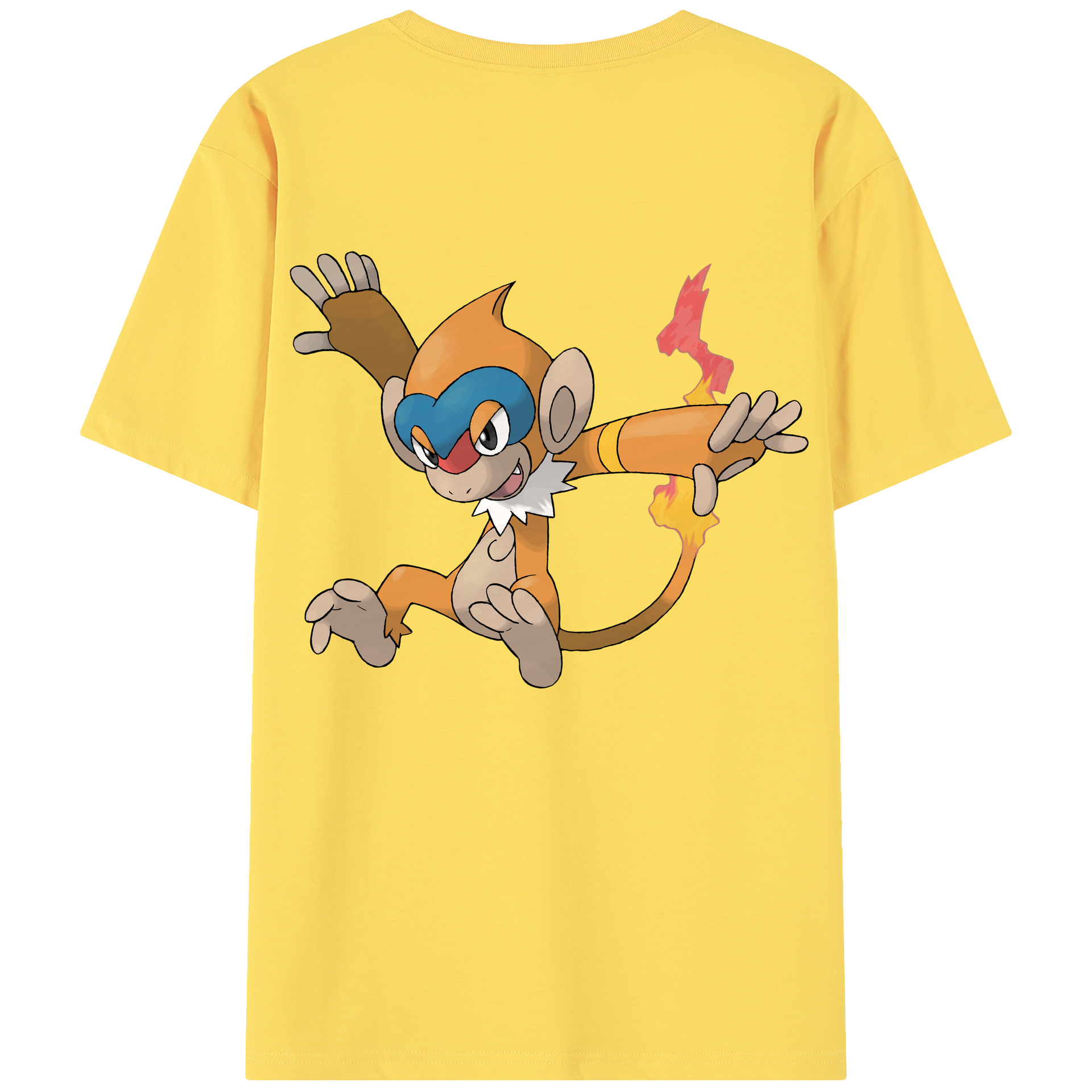 （画像用） ポケットモンスター Pokémon 綿100％半袖Tシャツ（背面プリント）