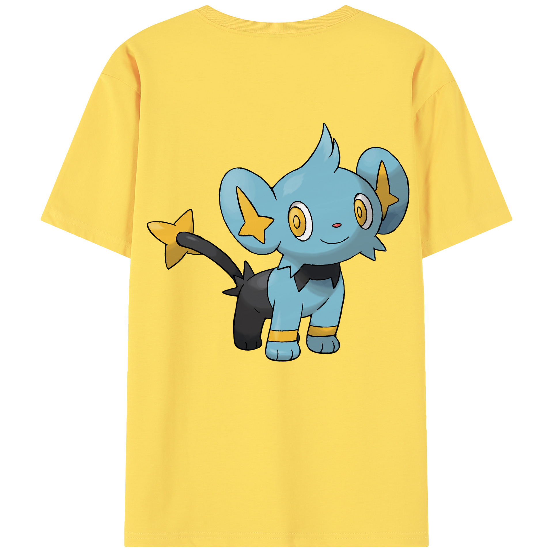 （画像用） ポケットモンスター Pokémon 綿100％半袖Tシャツ（背面プリント）