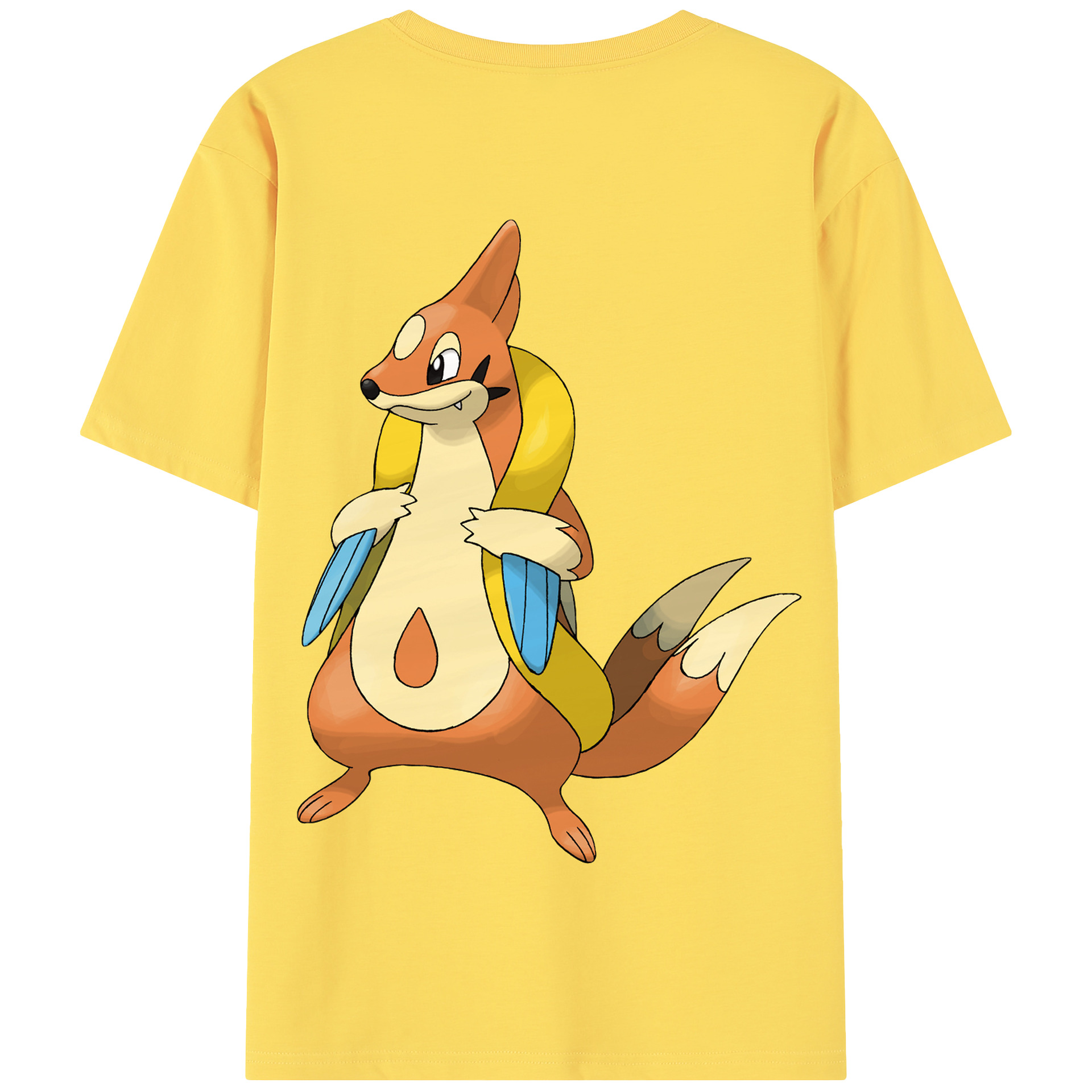 （画像用） ポケットモンスター Pokémon 綿100％半袖Tシャツ（背面プリント）