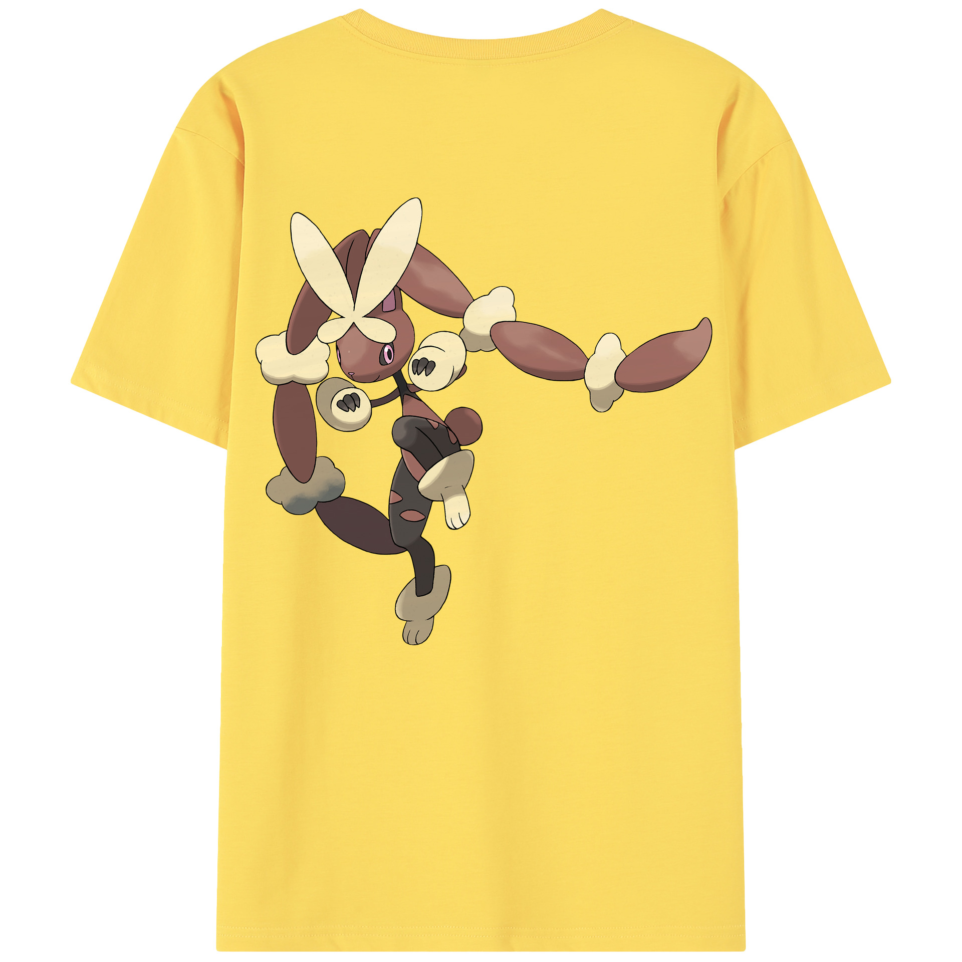 （画像用） ポケットモンスター Pokémon 綿100％半袖Tシャツ（背面プリント）