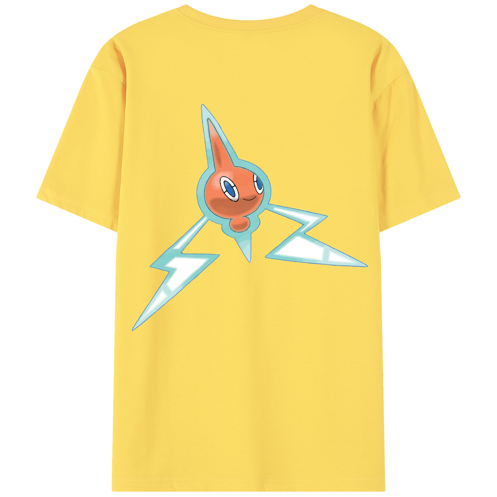 （画像用） ポケットモンスター Pokémon 綿100％半袖Tシャツ（背面プリント）