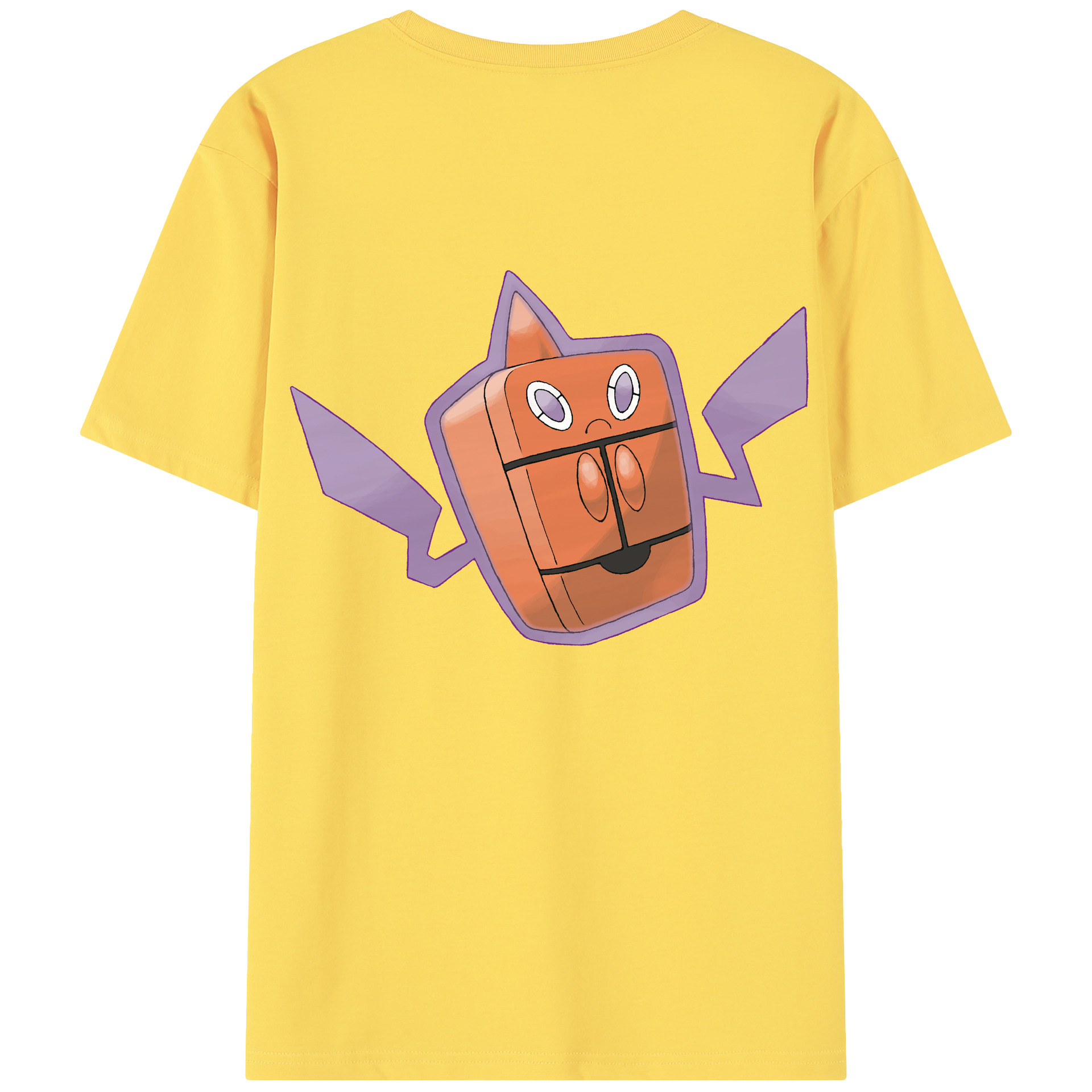 （画像用） ポケットモンスター Pokémon 綿100％半袖Tシャツ（背面プリント）