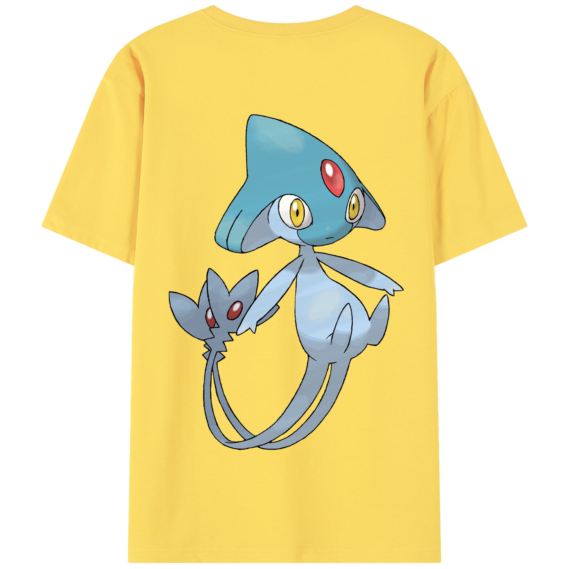 （画像用） ポケットモンスター Pokémon 綿100％半袖Tシャツ（背面プリント）