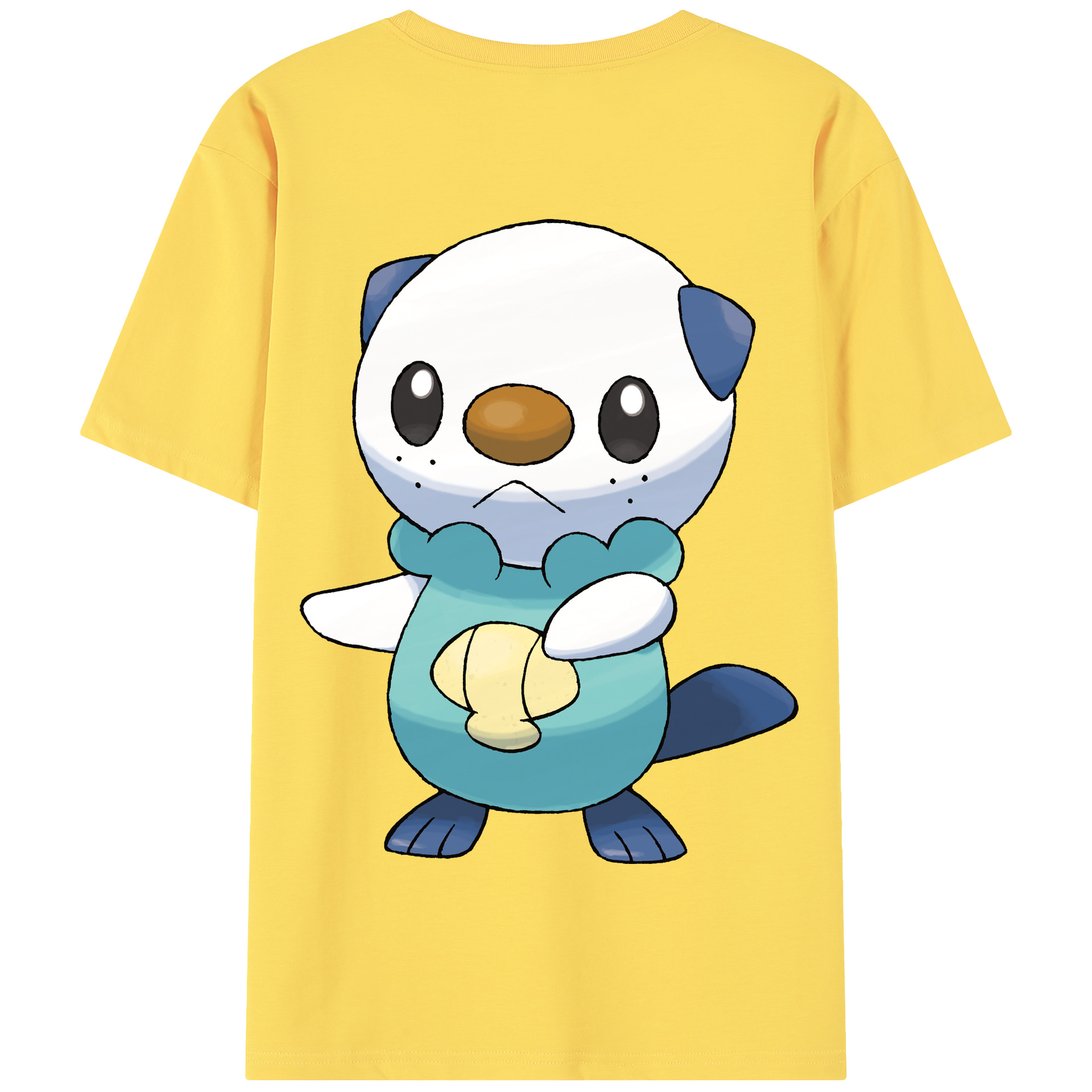 （画像用） ポケットモンスター Pokémon 綿100％半袖Tシャツ（背面プリント）