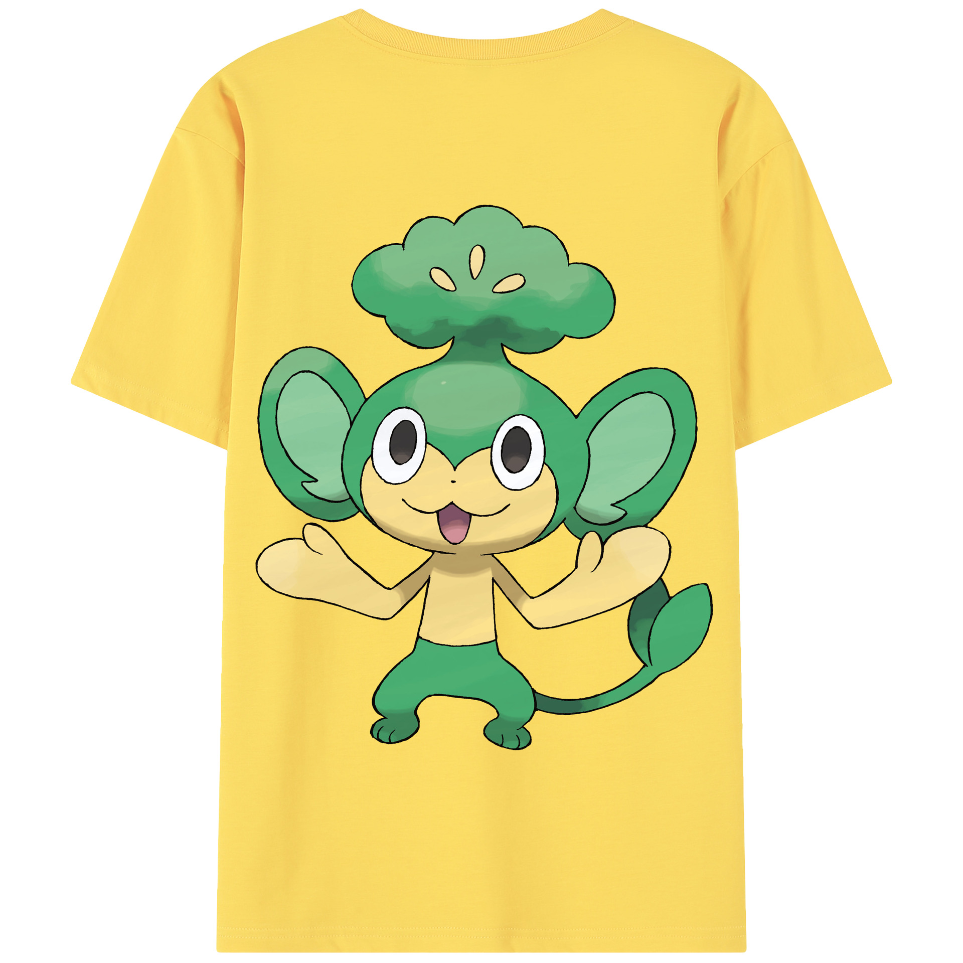 （画像用） ポケットモンスター Pokémon 綿100％半袖Tシャツ（背面プリント）
