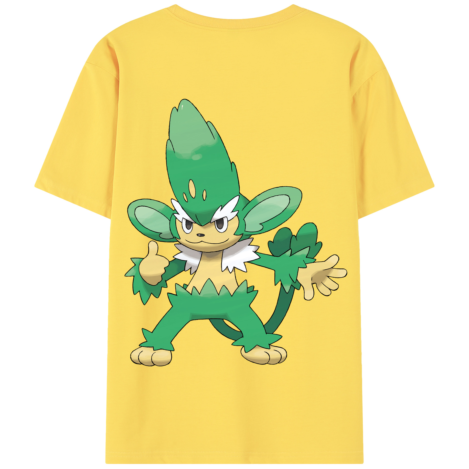（画像用） ポケットモンスター Pokémon 綿100％半袖Tシャツ（背面プリント）
