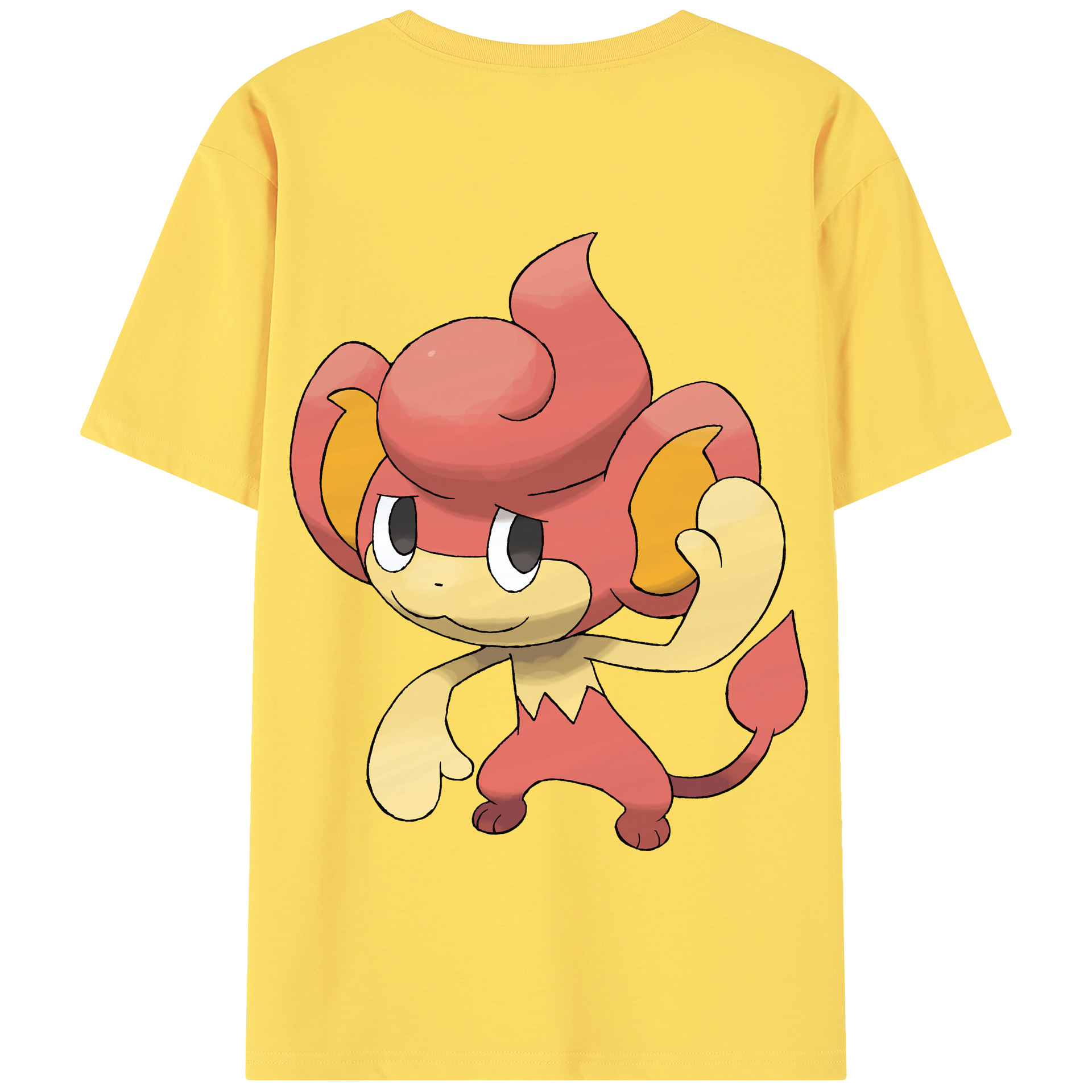 （画像用） ポケットモンスター Pokémon 綿100％半袖Tシャツ（背面プリント）