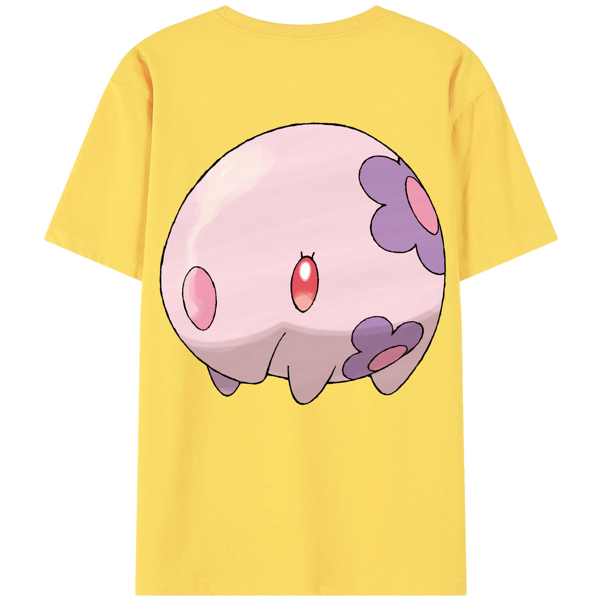 （画像用） ポケットモンスター Pokémon 綿100％半袖Tシャツ（背面プリント）