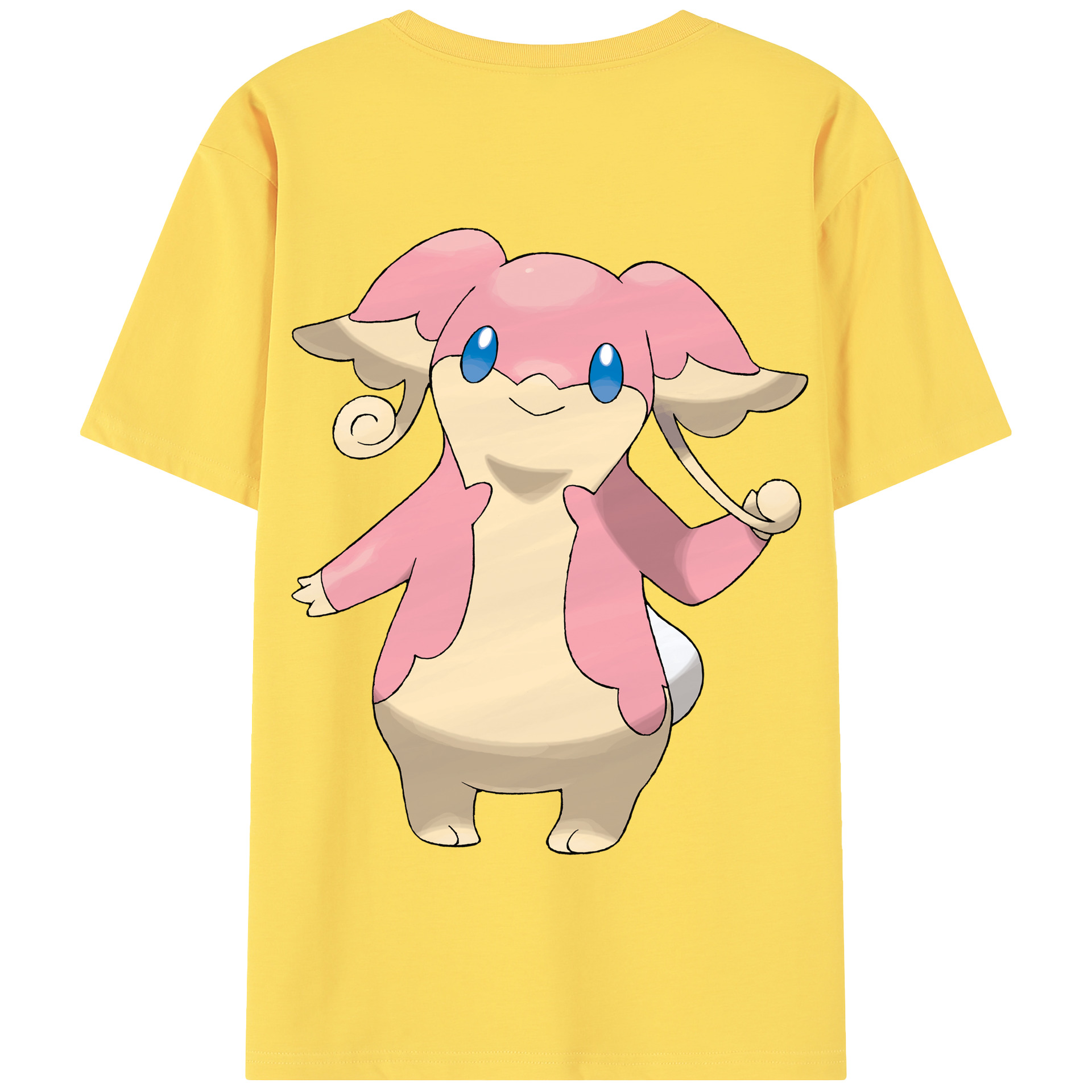 （画像用） ポケットモンスター Pokémon 綿100％半袖Tシャツ（背面プリント）