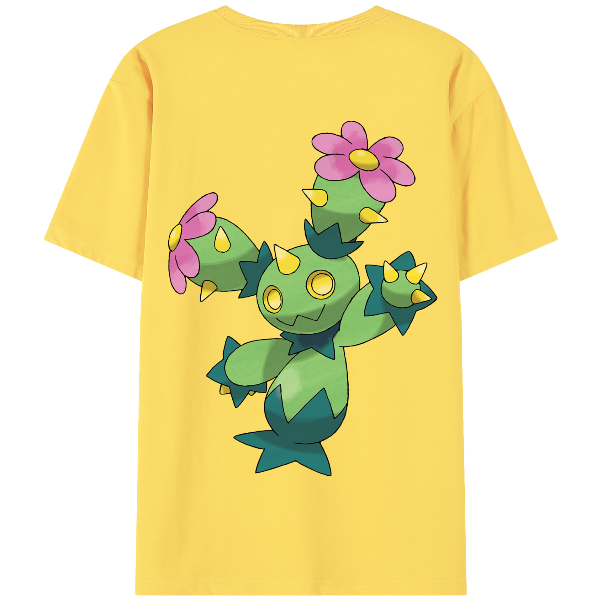（画像用） ポケットモンスター Pokémon 綿100％半袖Tシャツ（背面プリント）