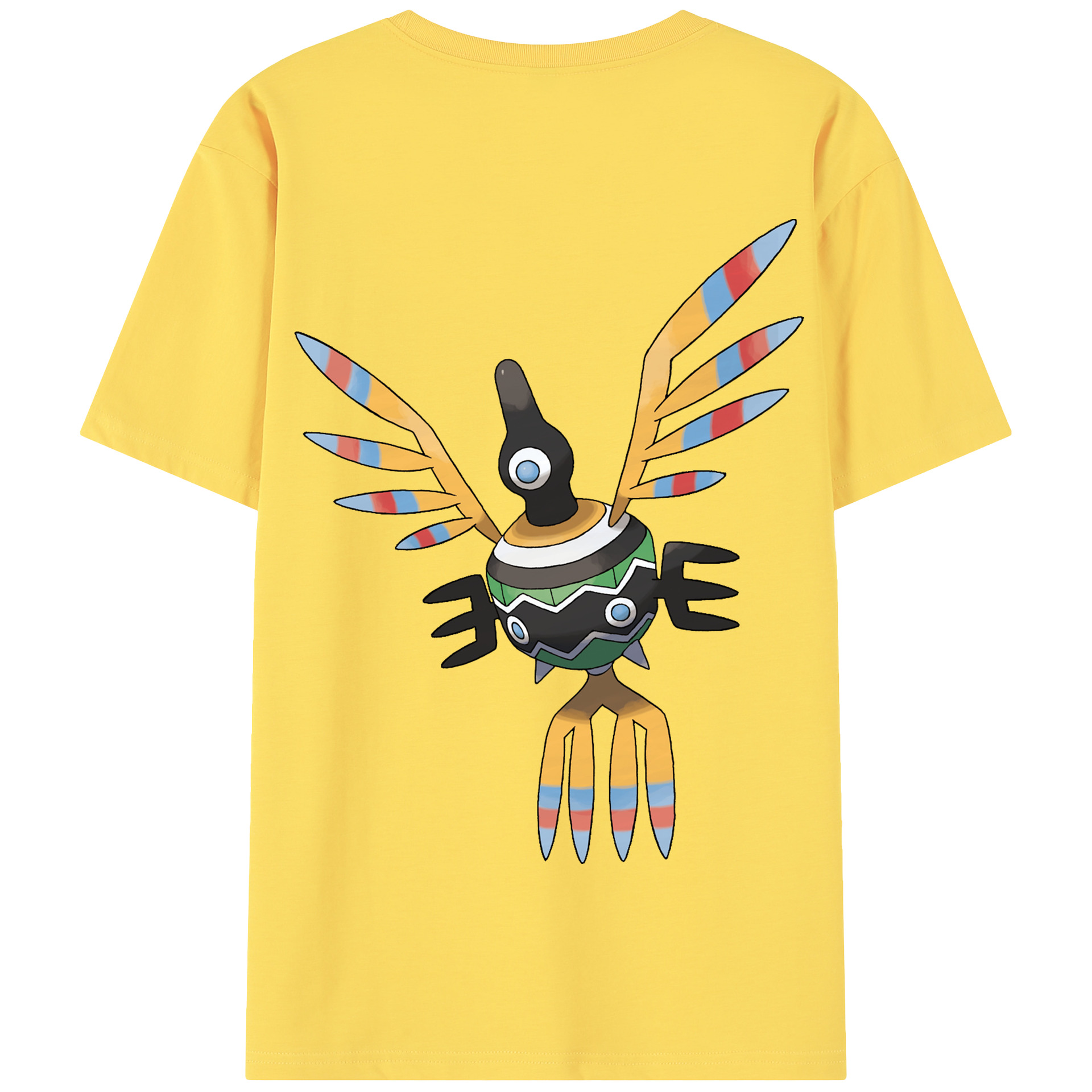 （画像用） ポケットモンスター Pokémon 綿100％半袖Tシャツ（背面プリント）