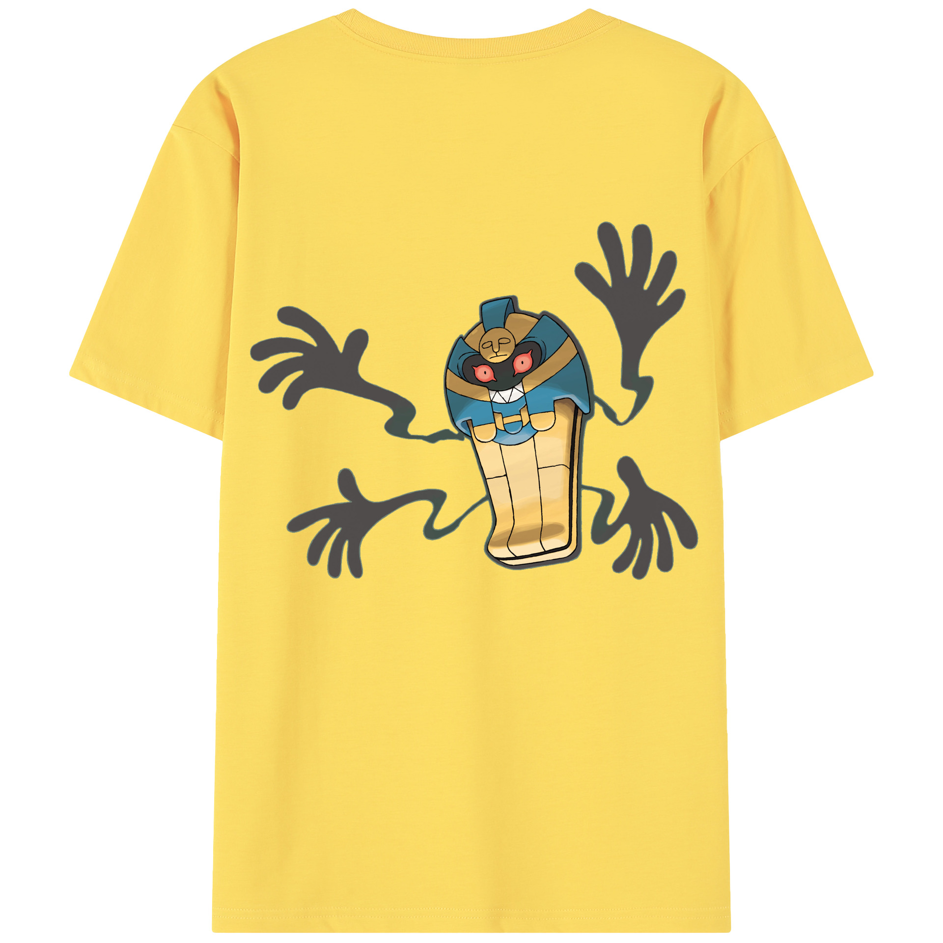 （画像用） ポケットモンスター Pokémon 綿100％半袖Tシャツ（背面プリント）