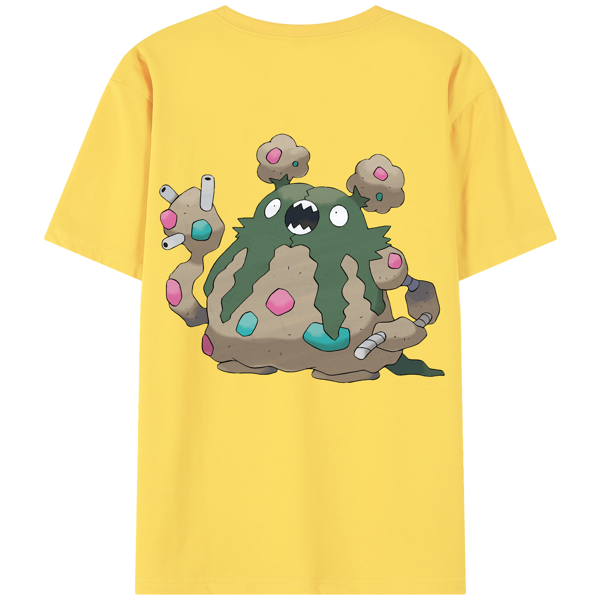 （画像用） ポケットモンスター Pokémon 綿100％半袖Tシャツ（背面プリント）