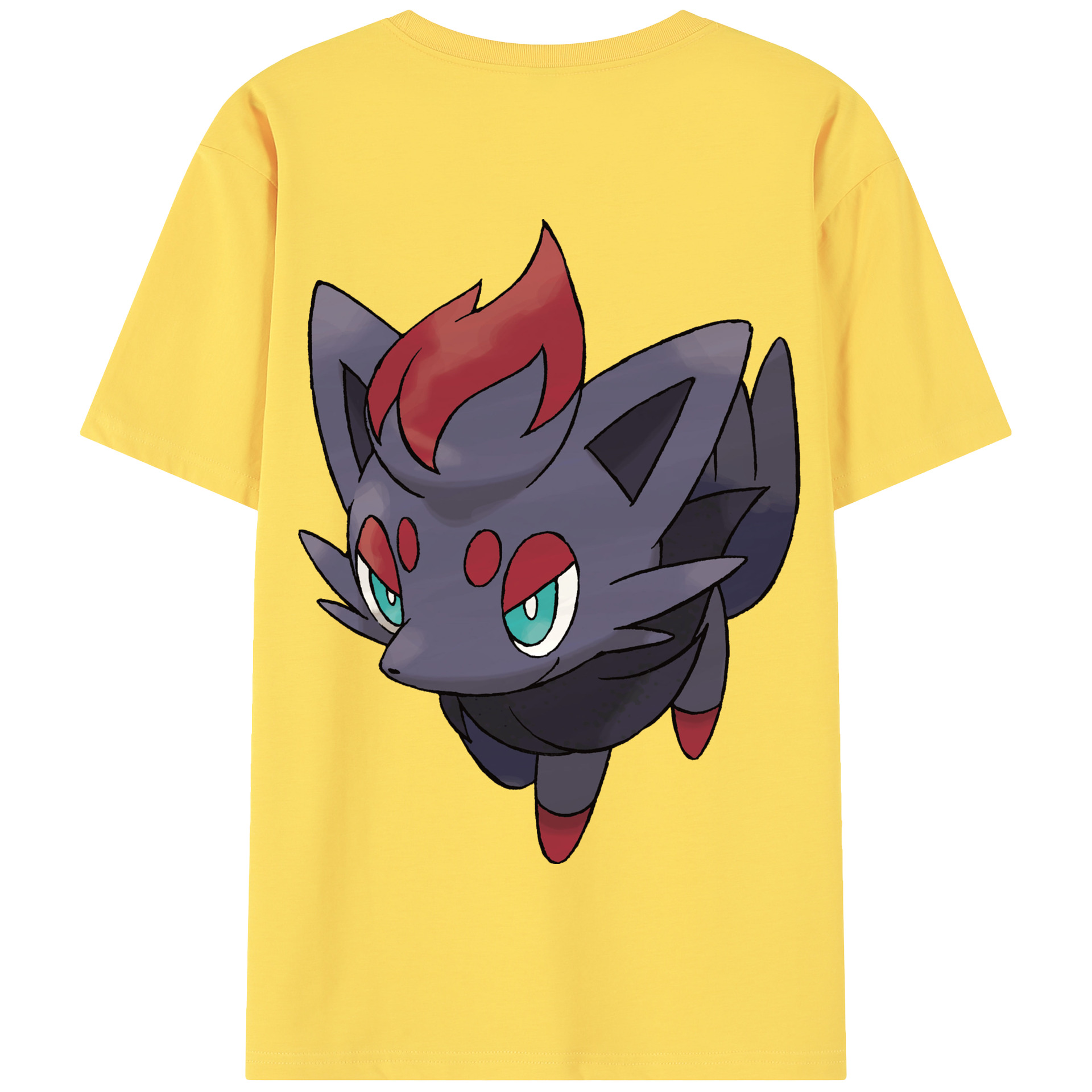 （画像用） ポケットモンスター Pokémon 綿100％半袖Tシャツ（背面プリント）